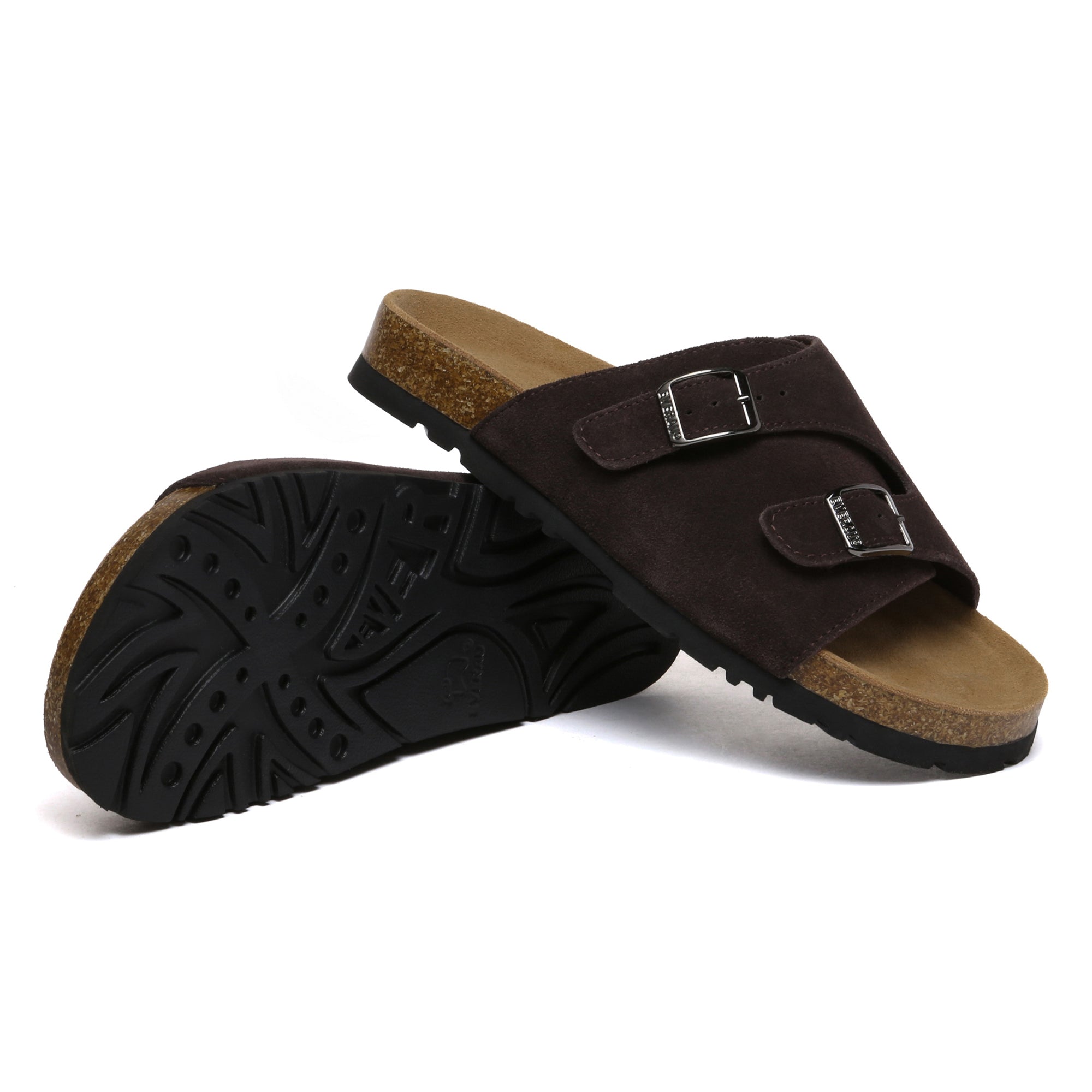 Alexis Suede Birkie Slides