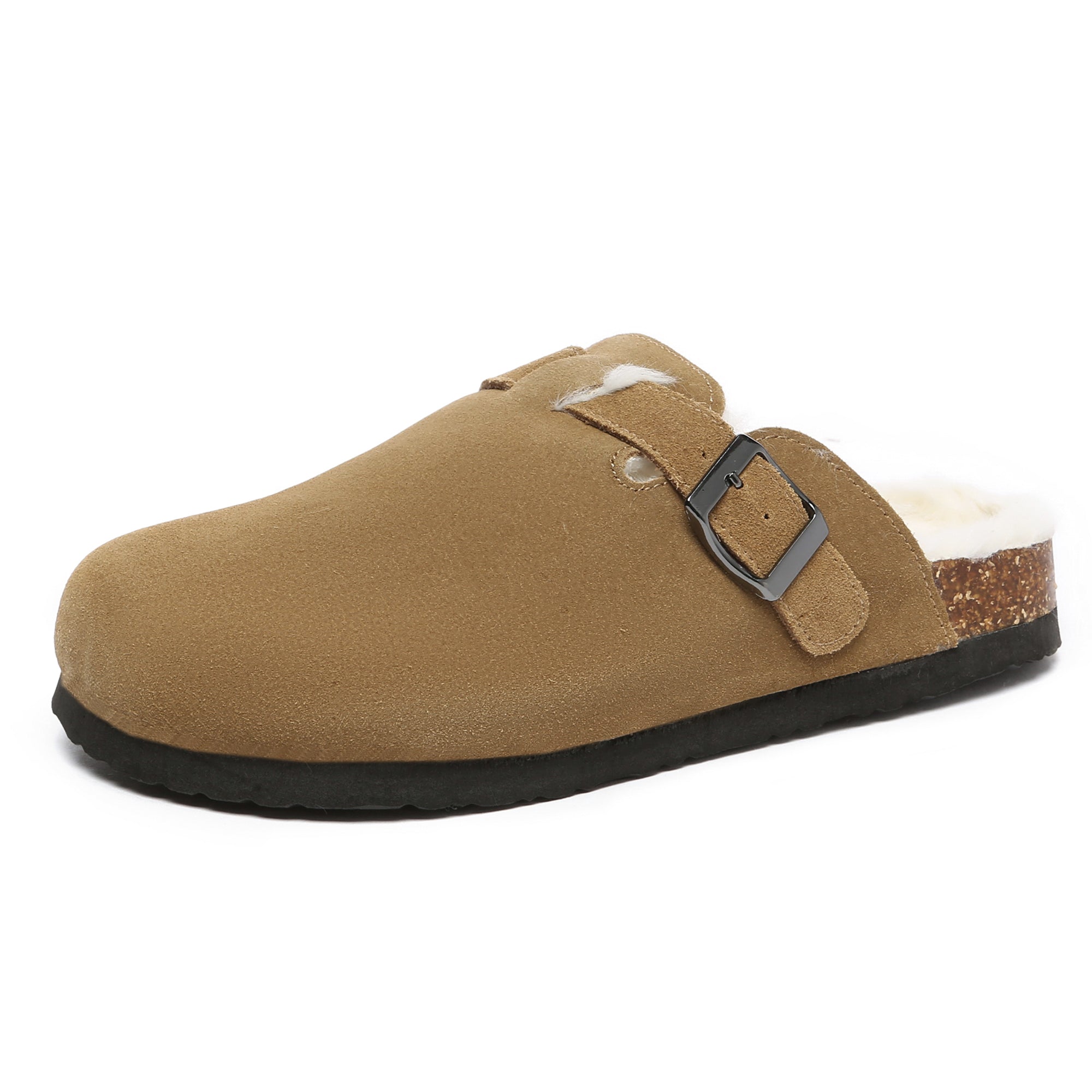 Simona Adjustable Buckle UGG Slides