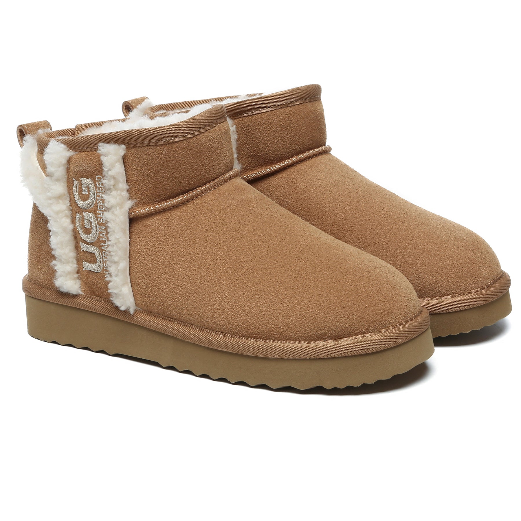 Shearling Wool Side Ultra Mini UGG Boots