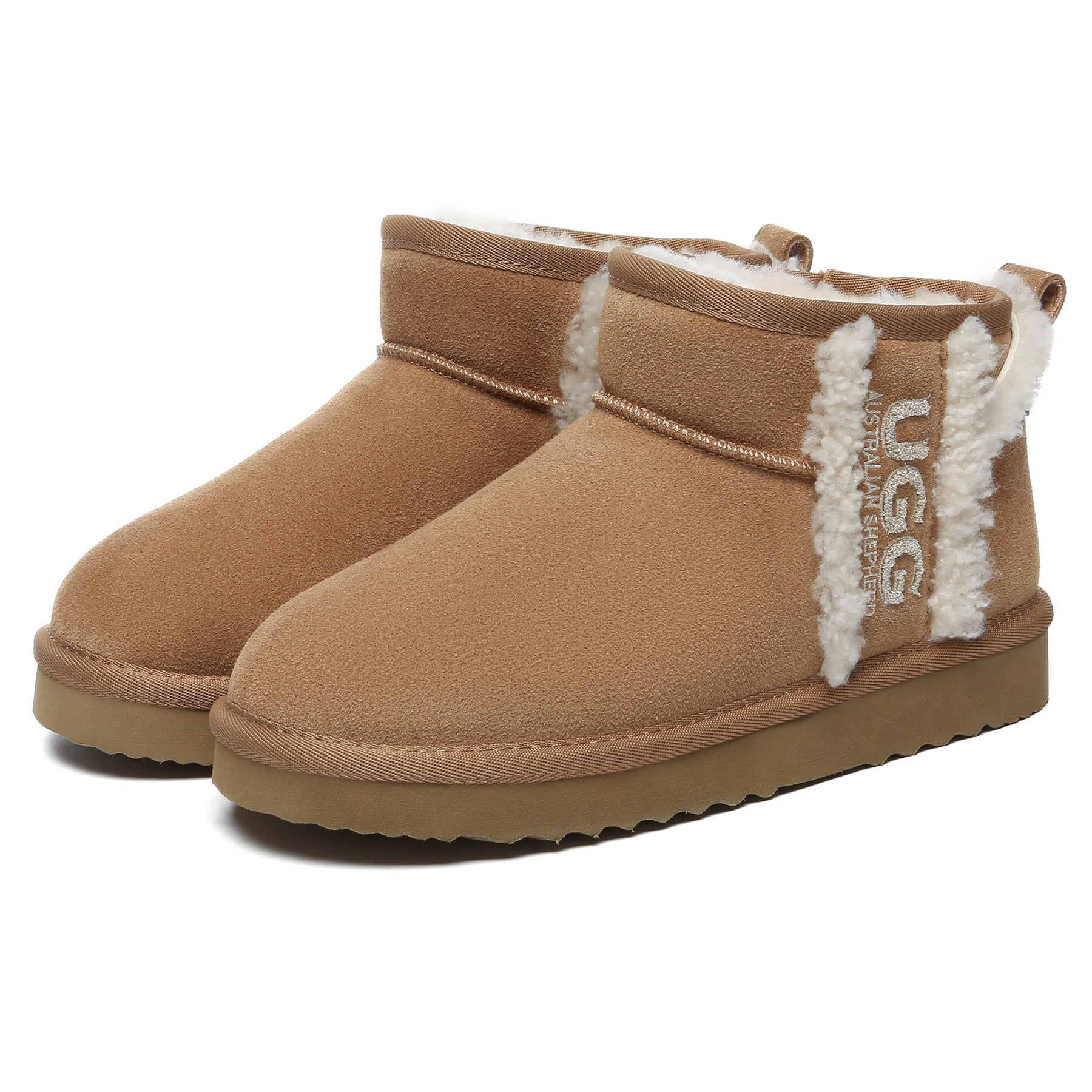 Shearling Wool Side Ultra Mini UGG Boots