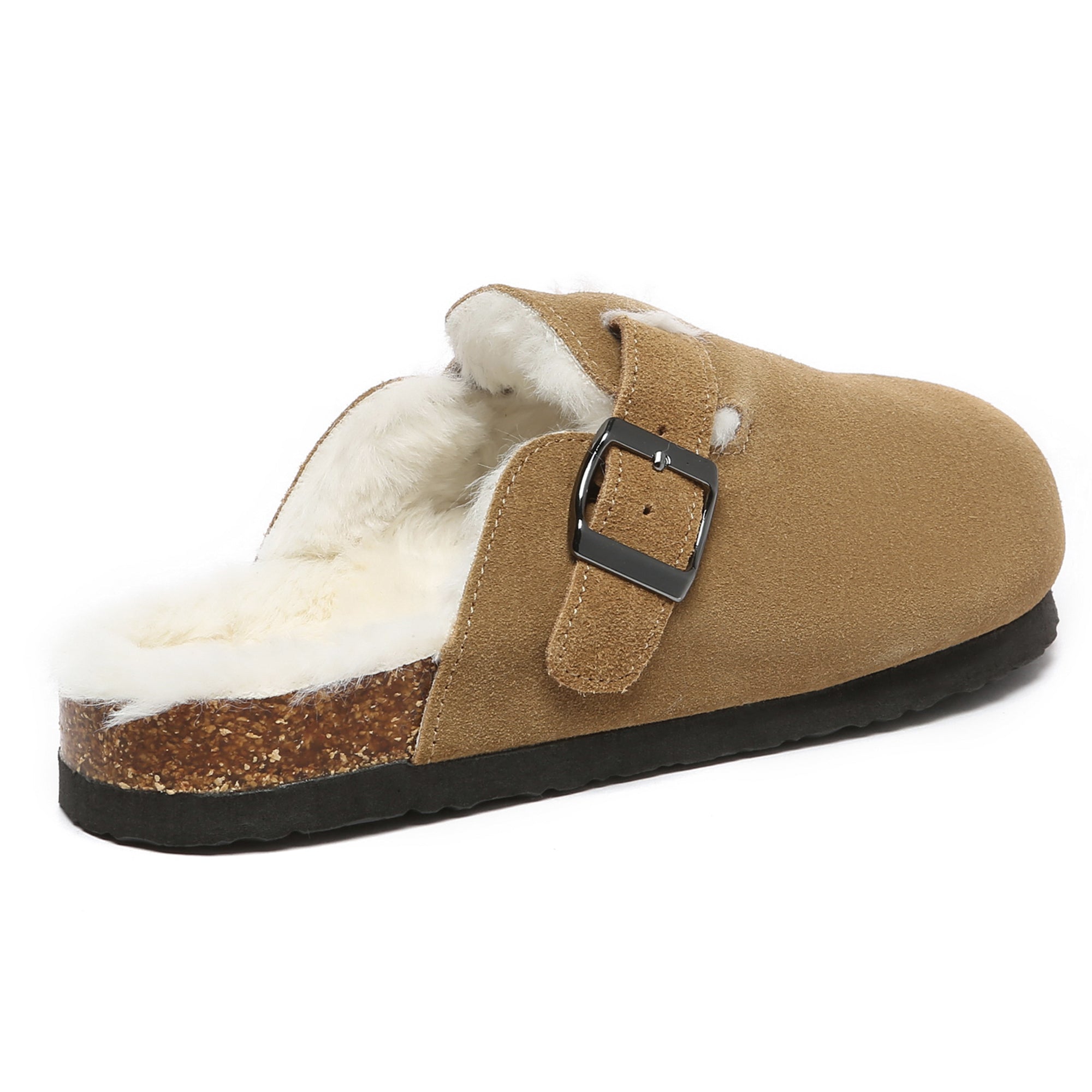 Simona Adjustable Buckle UGG Slides