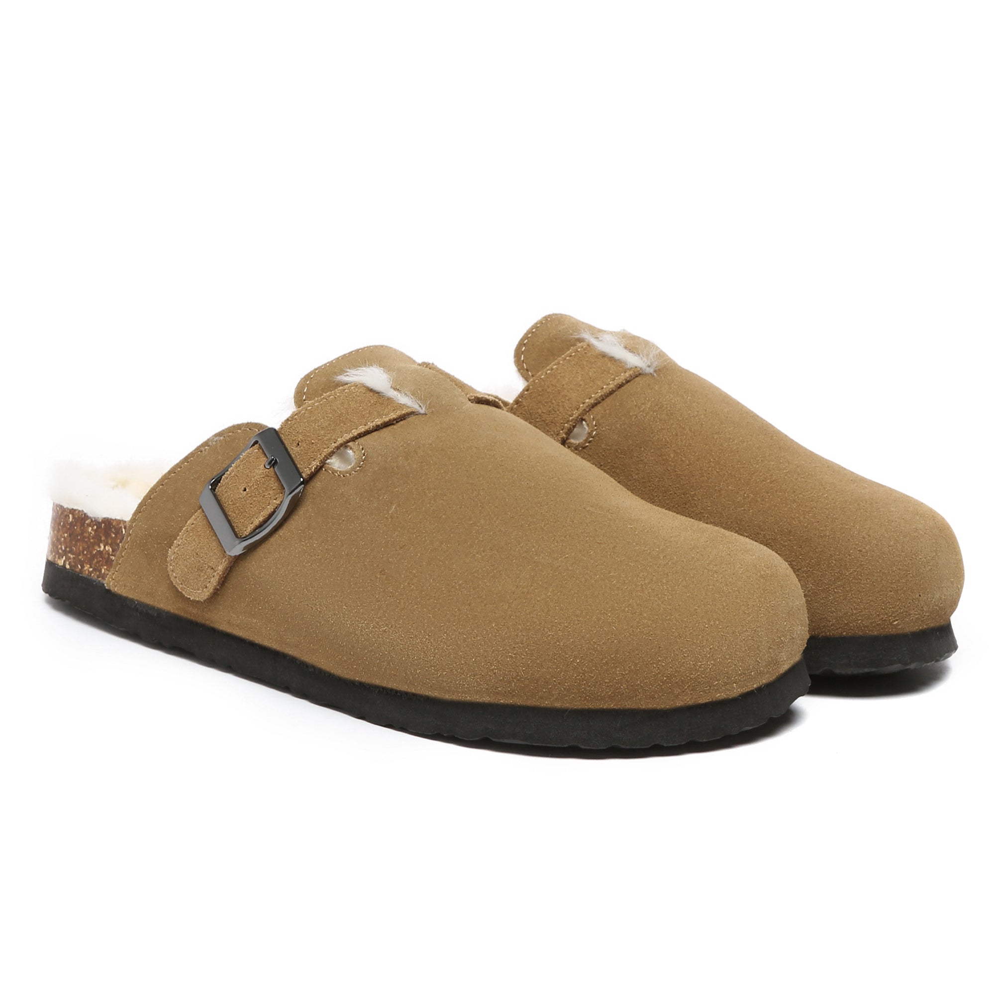 Simona Adjustable Buckle UGG Slides