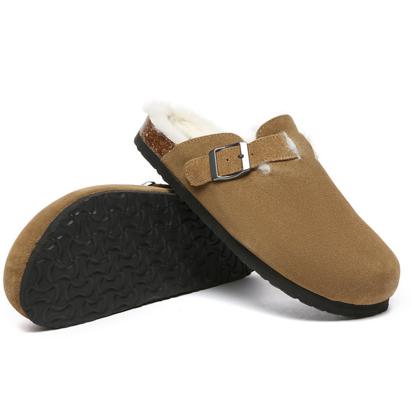 Simona Adjustable Buckle UGG Slides