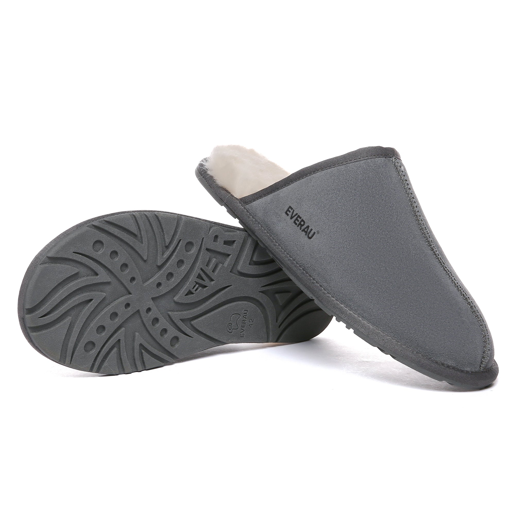 EverUgg Classic Bennett men's UGG slippers with soft sheepskin lining and slip-on design, perfect for indoor comfort.