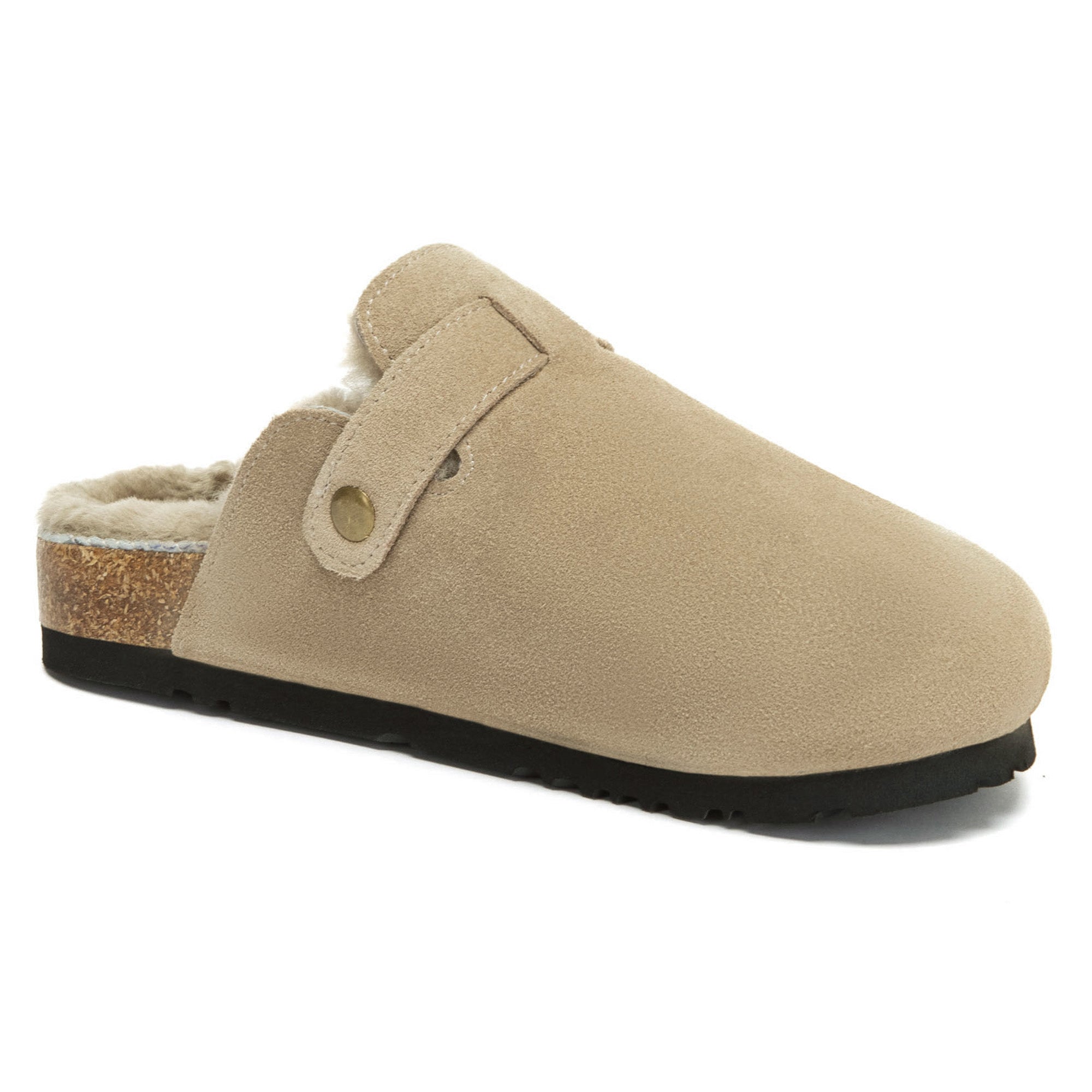 Classic UGG slippers for men by EverUgg, featuring soft suede material and cozy interior for comfortable indoor wear.