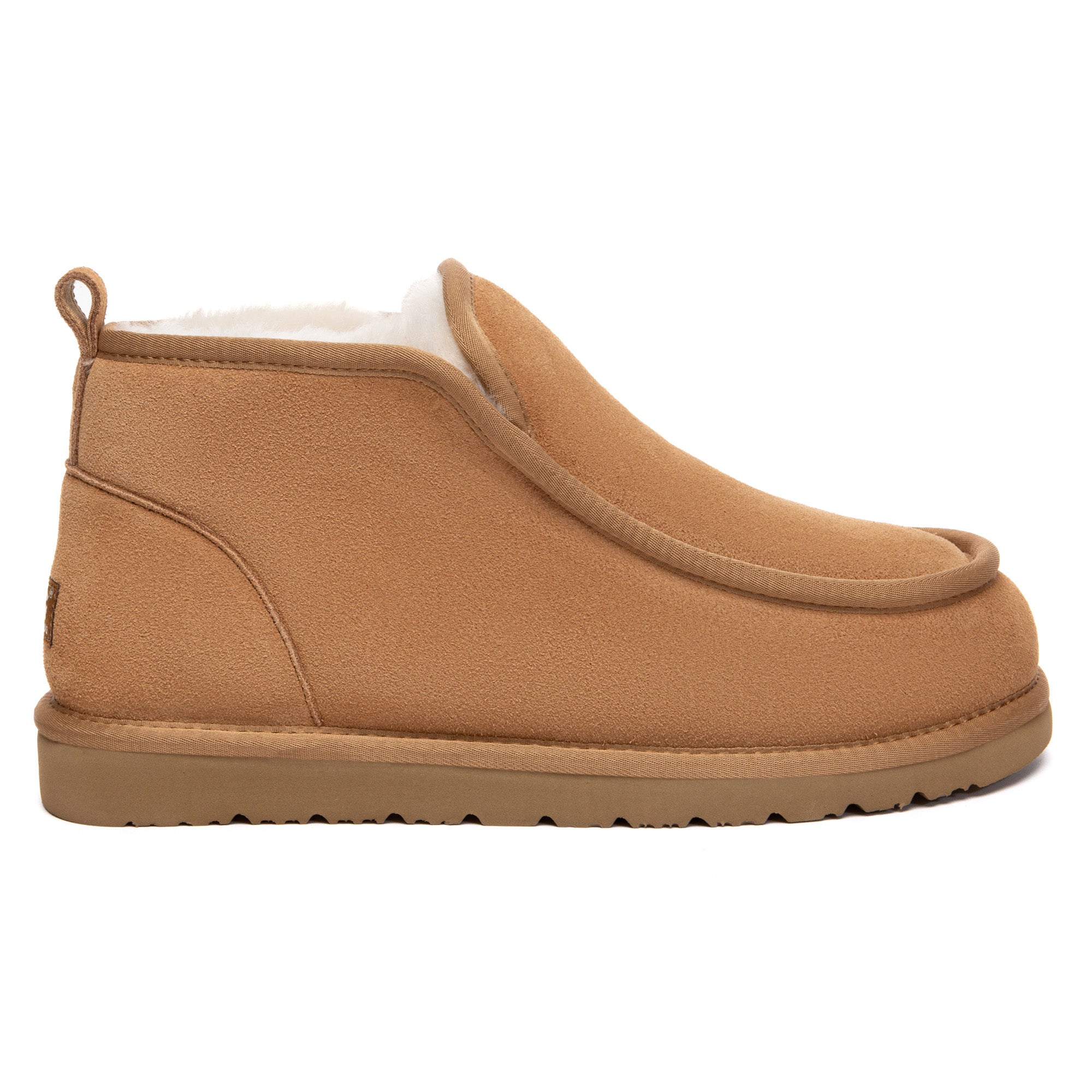 EverUgg Classic Mini Ankle Boots, cozy sheepskin-lined UGG boots in classic design, perfect for casual winter wear.
