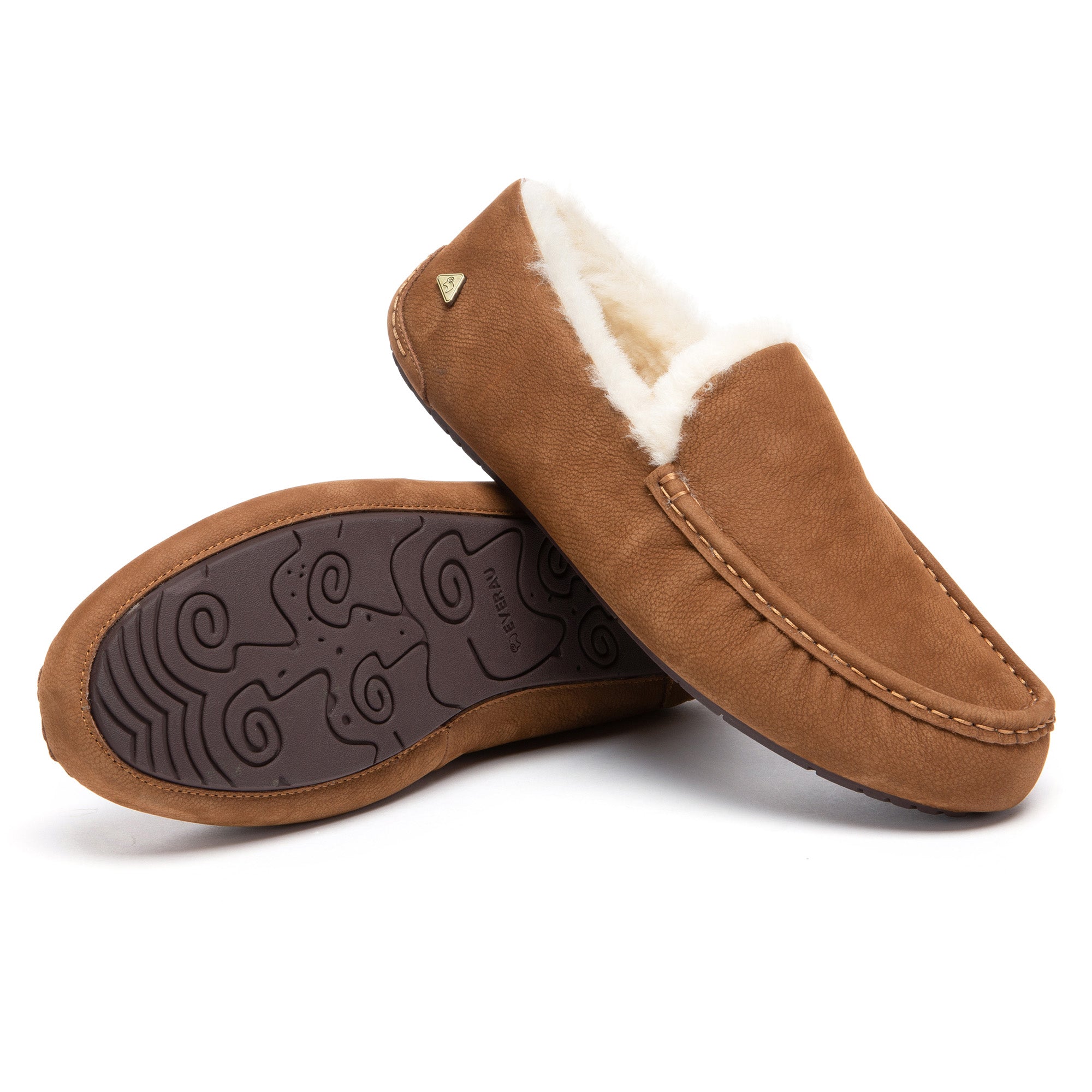 EverUgg Classic Sheepskin Loafers featuring soft moccasin design and plush sheepskin lining for comfort and style