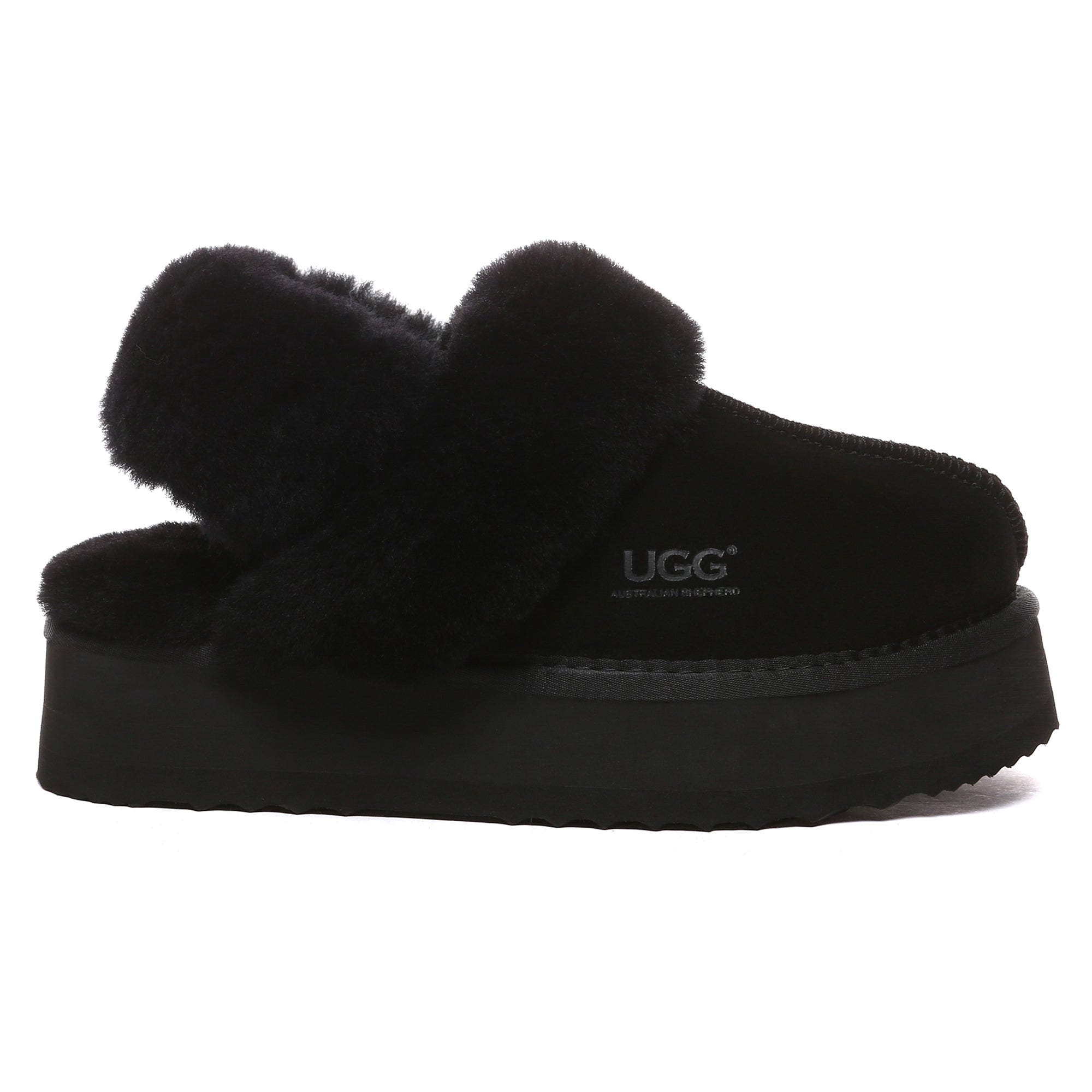 EverUgg Dua Straps UGG platform slippers for women with stylish slip-on design and comfortable sole, perfect for casual wear.