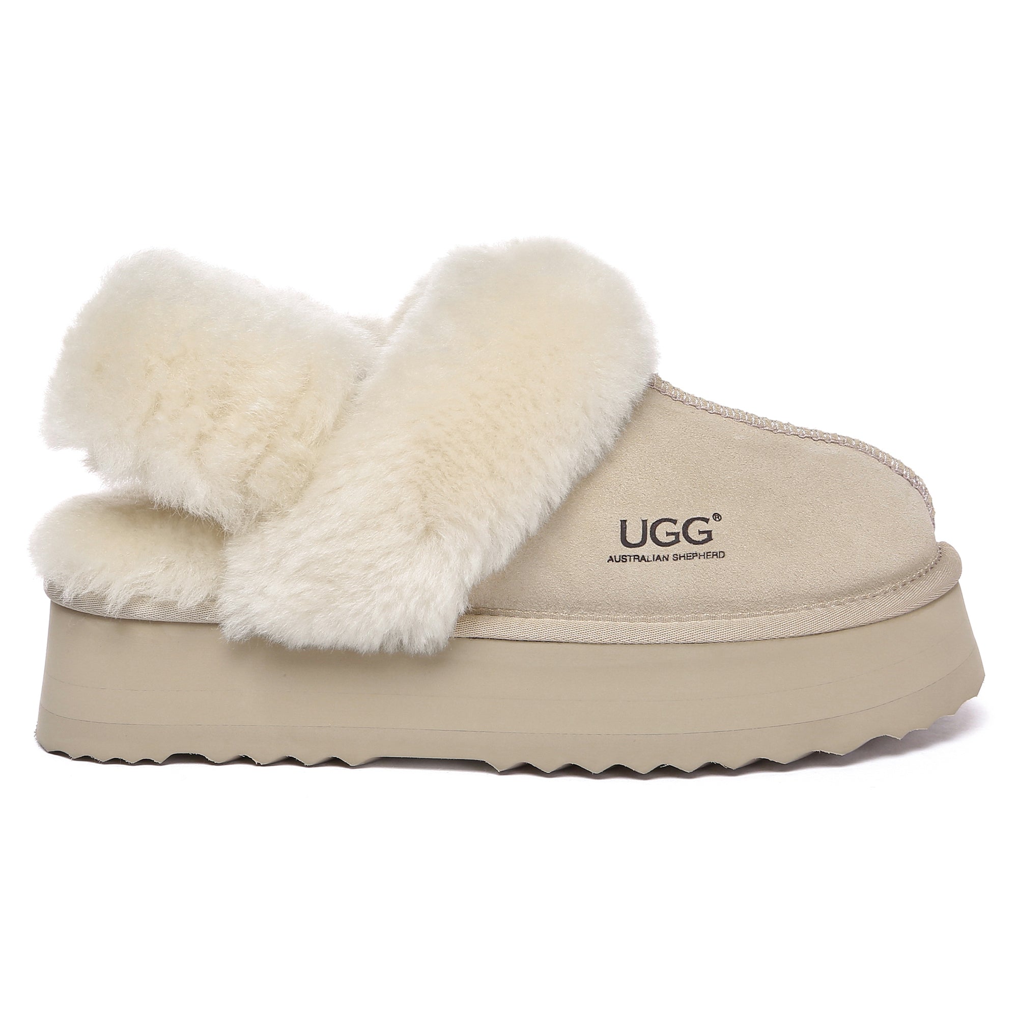 EverUgg Dua Straps platform slippers for women featuring stylish slip-on design with cushioned soles and trendy strap details.