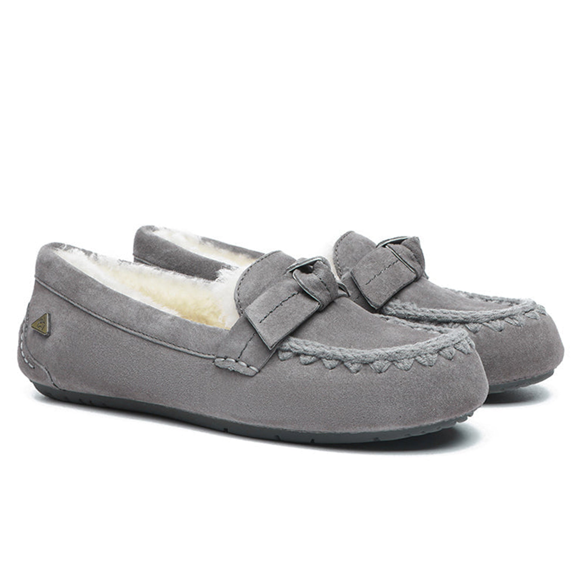 UGG Woven Bow Moccasin