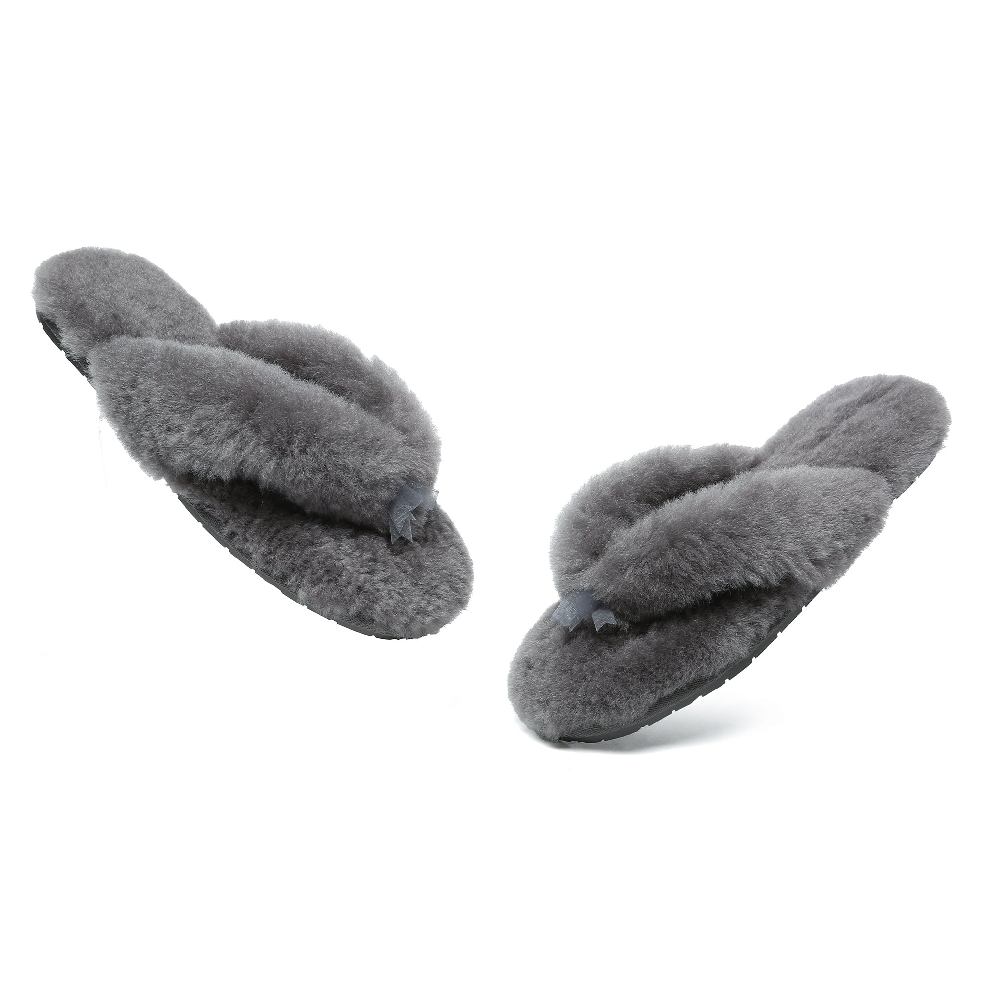 UGG Fluffy Thongs Slides