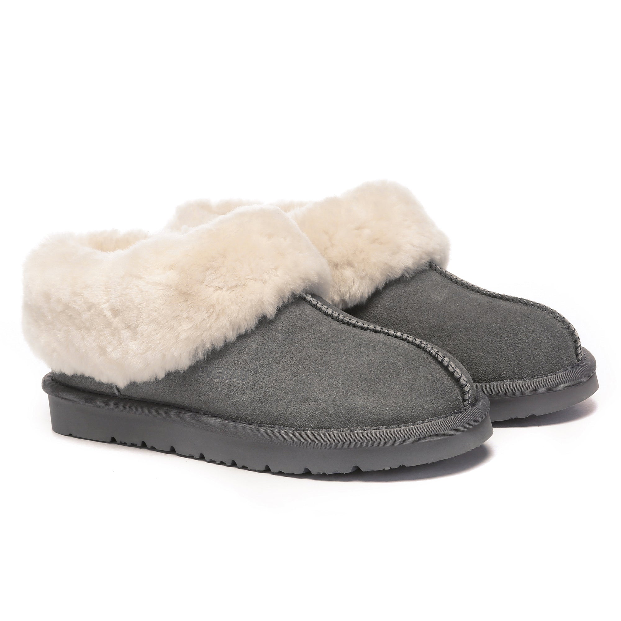 EverUgg Homey Sheepskin Winter Slippers with plush interior and cozy design, perfect for cold weather indoor comfort.