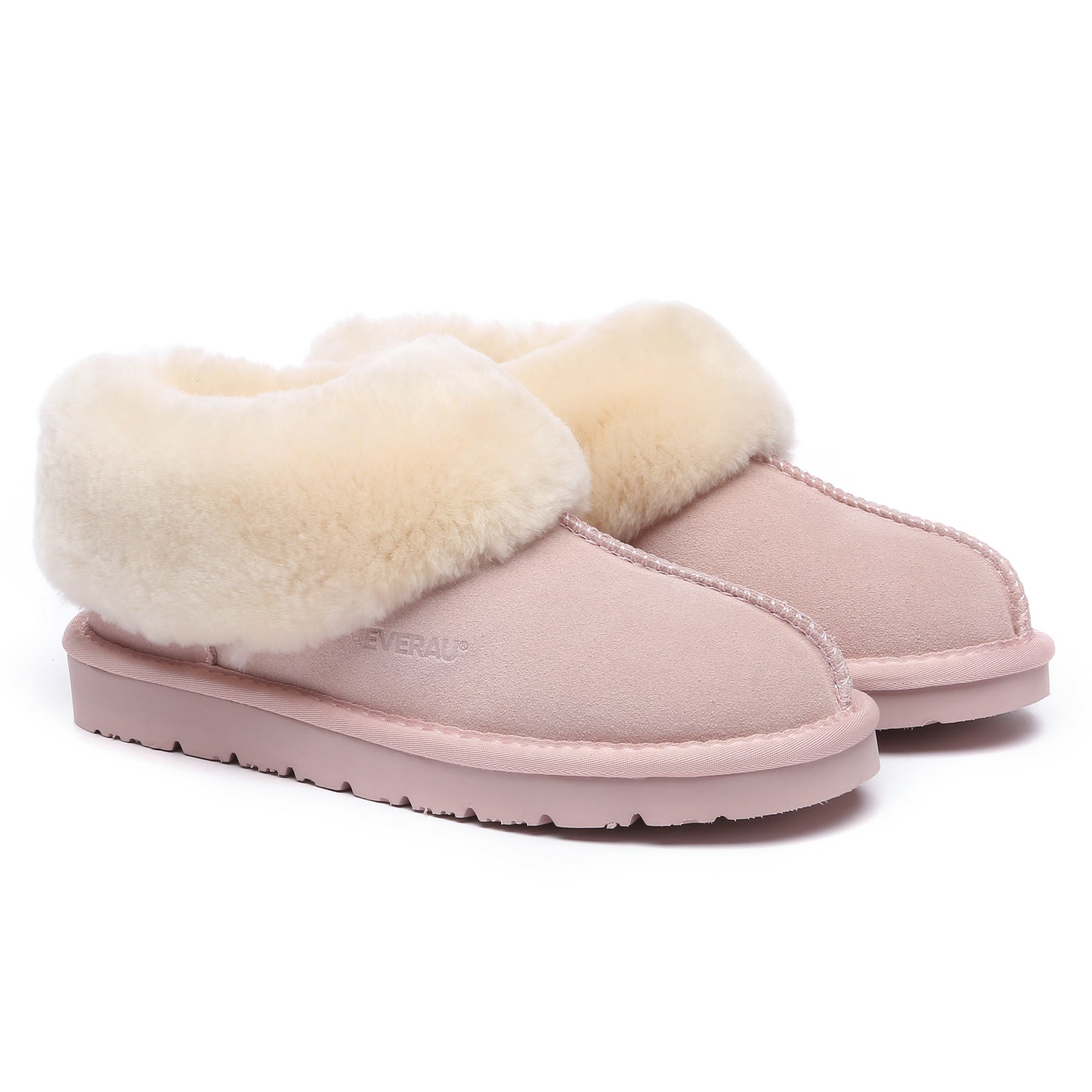 EverUgg Homey Sheepskin Winter Slippers with plush interior and cozy design, perfect for keeping feet warm and comfortable at home