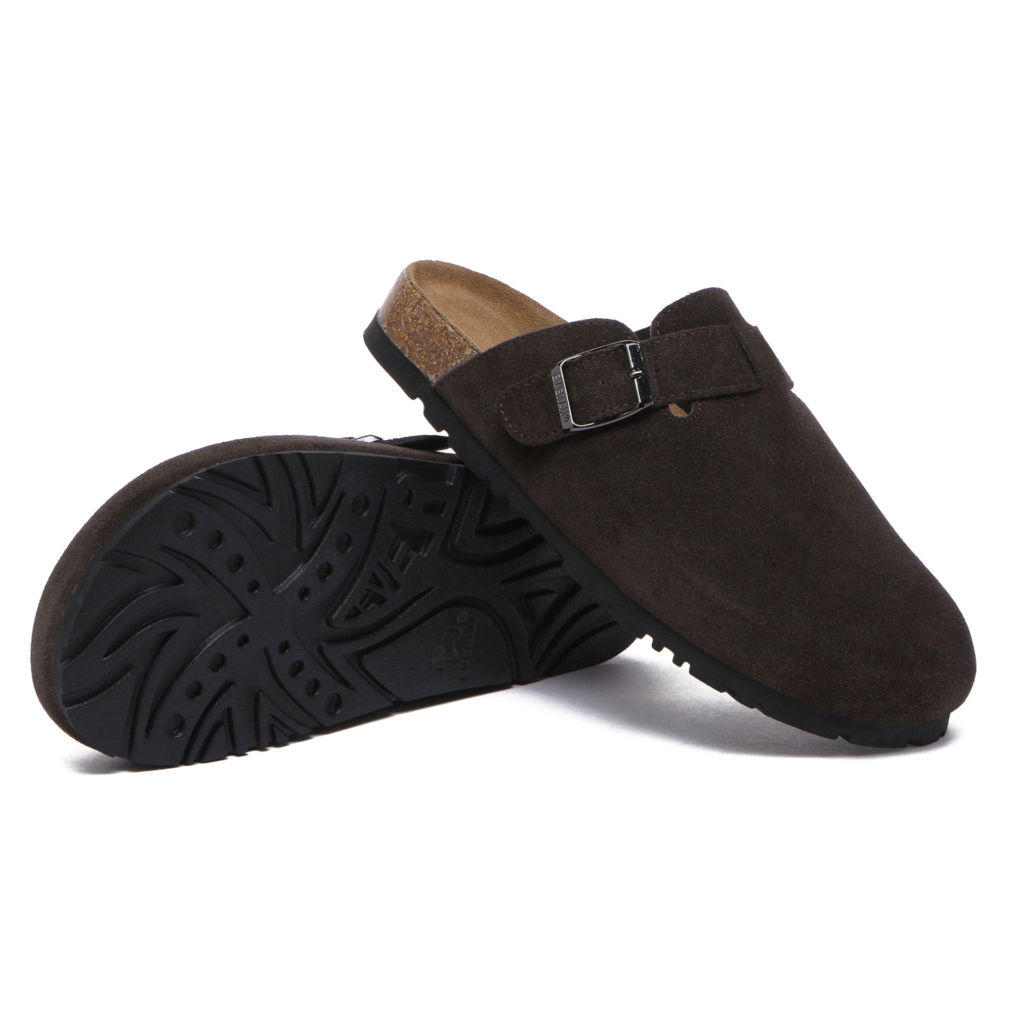 EverUgg Jason UGG slides, comfortable casual shoes with soft material and open-toe design, perfect for relaxed wear.