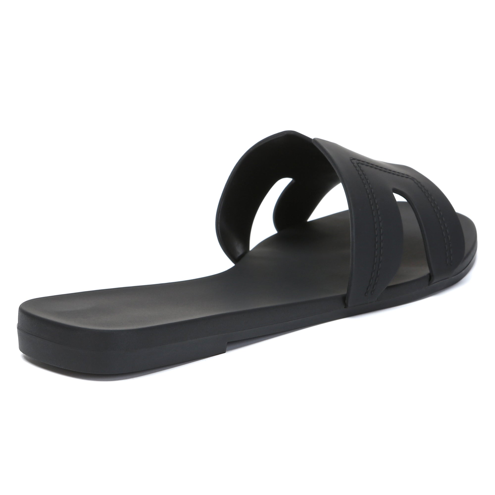 EverUgg Katherine Summer Slides for women, stylish slip-on slippers with cushioned soles and open-toe design on a neutral background.