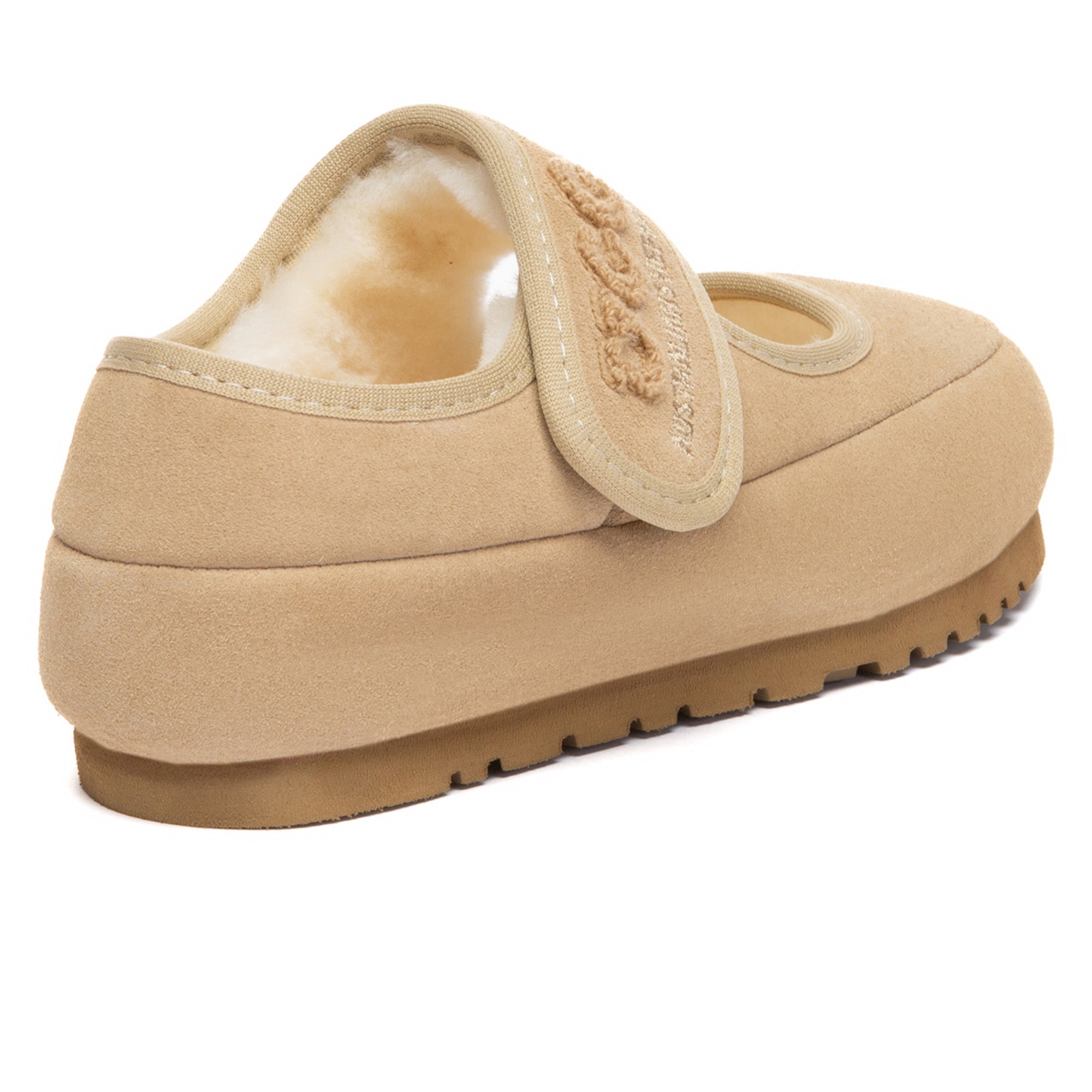 Kids adjustable strap Mary Jane slippers by EverUgg with soft, cozy interior and classic design, perfect for comfortable indoor wear.