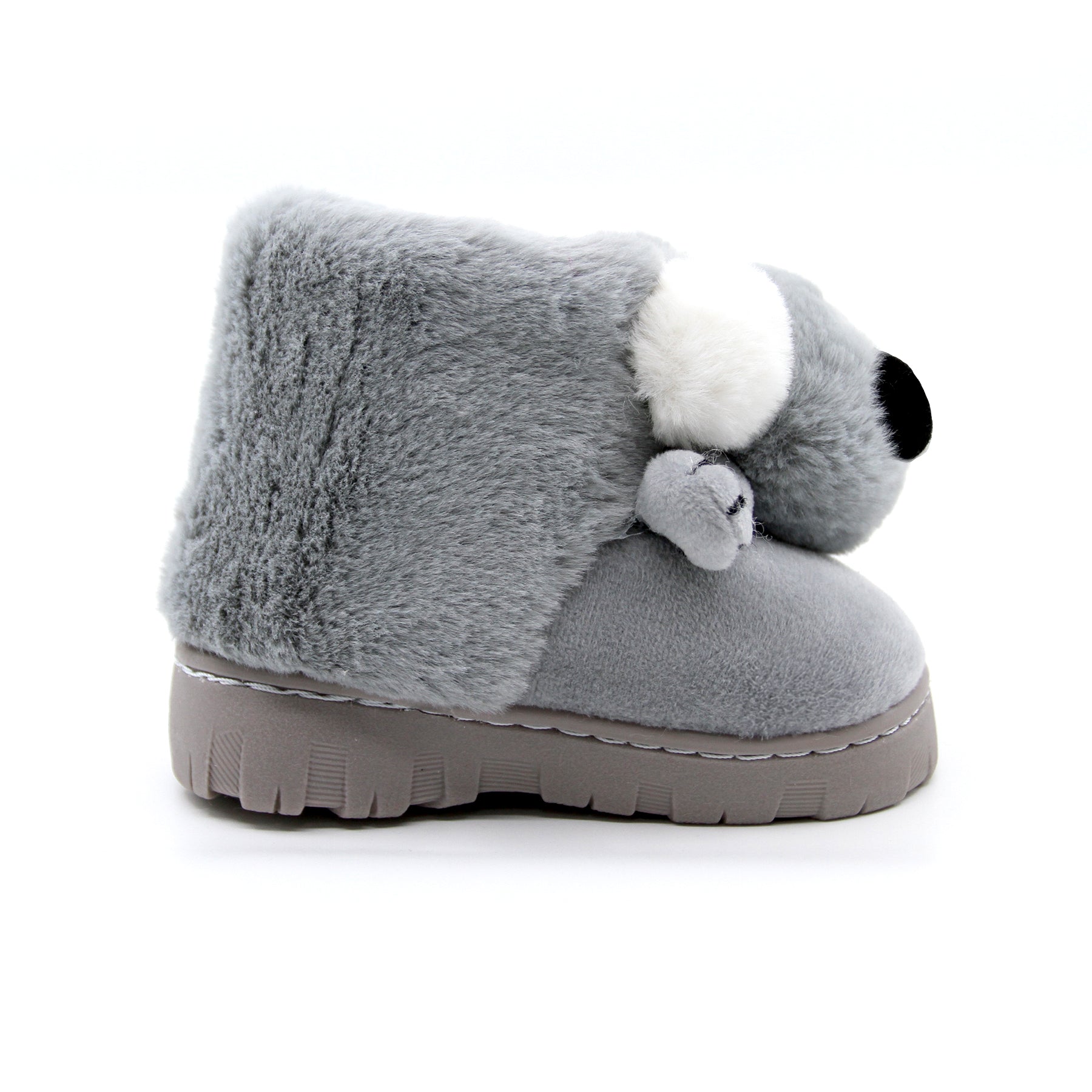 Kids Koala UGG boots by Shearers UGG featuring soft plush material and a cute koala design for kids' fashionable comfort.