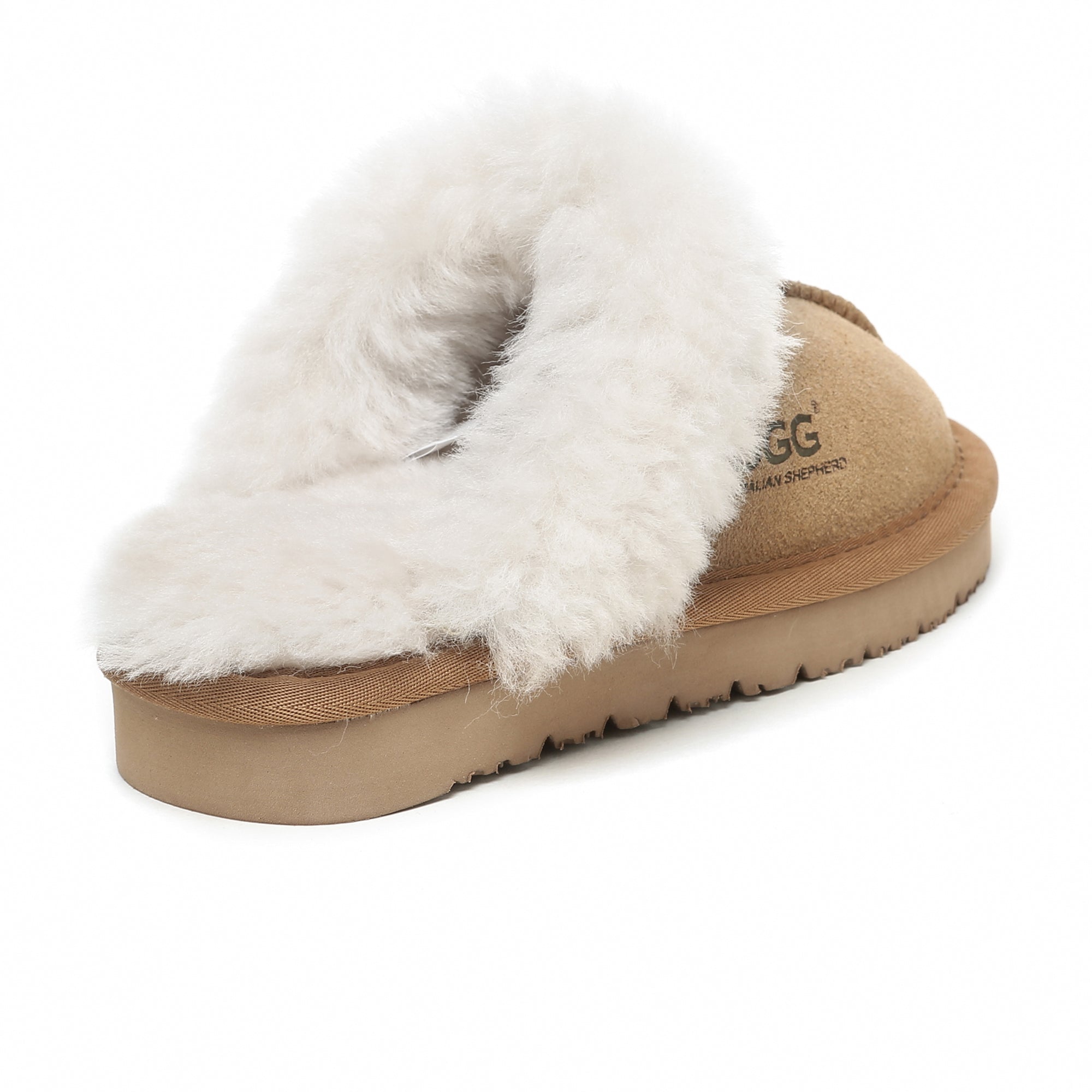 Kids' EverUgg Ultra Comfort Sole slippers with soft, cozy interior and durable rubber soles for indoor wear.