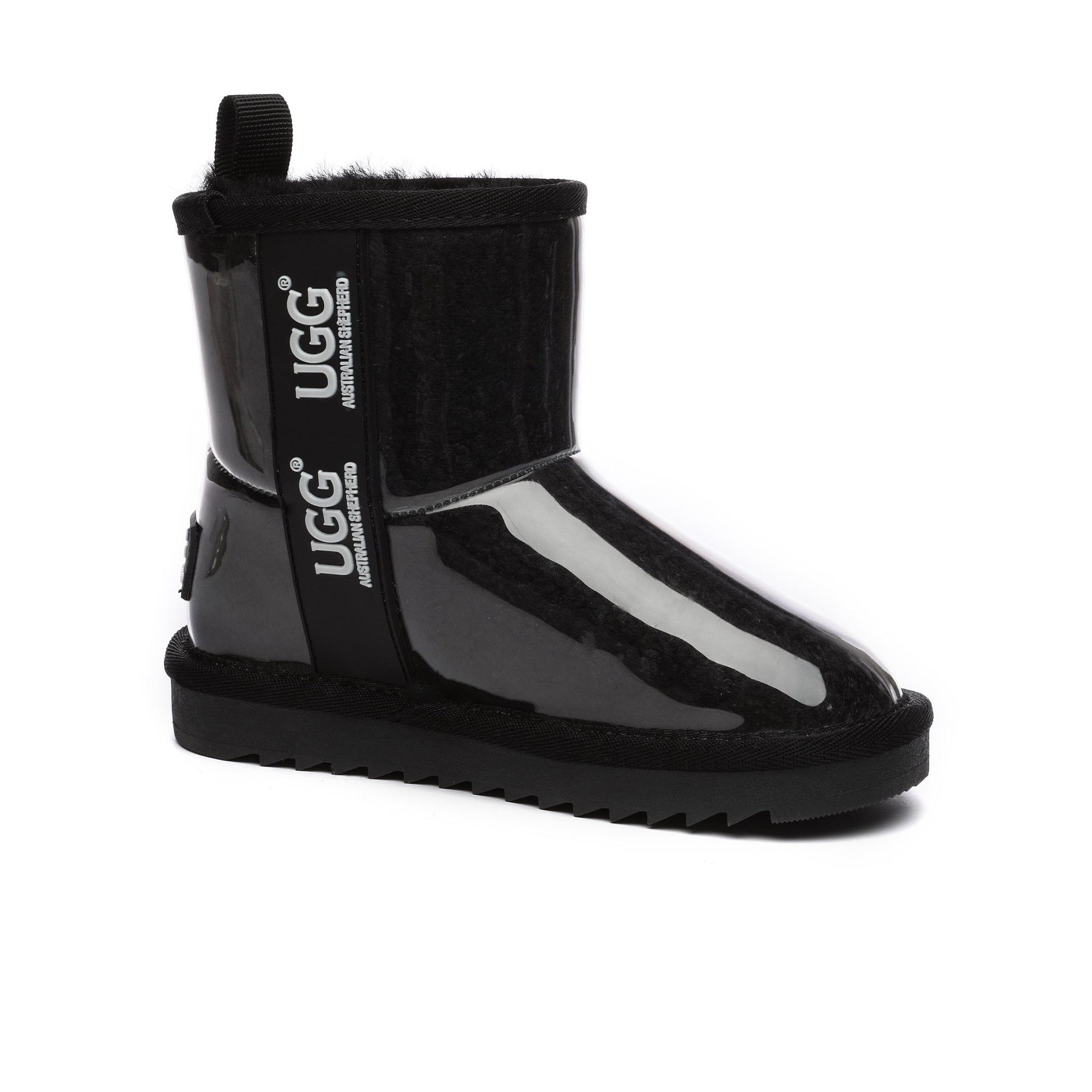 Kids waterproof UGG boots by EverUgg featuring cozy sheepskin lining and durable waterproof exterior for outdoor wear.
