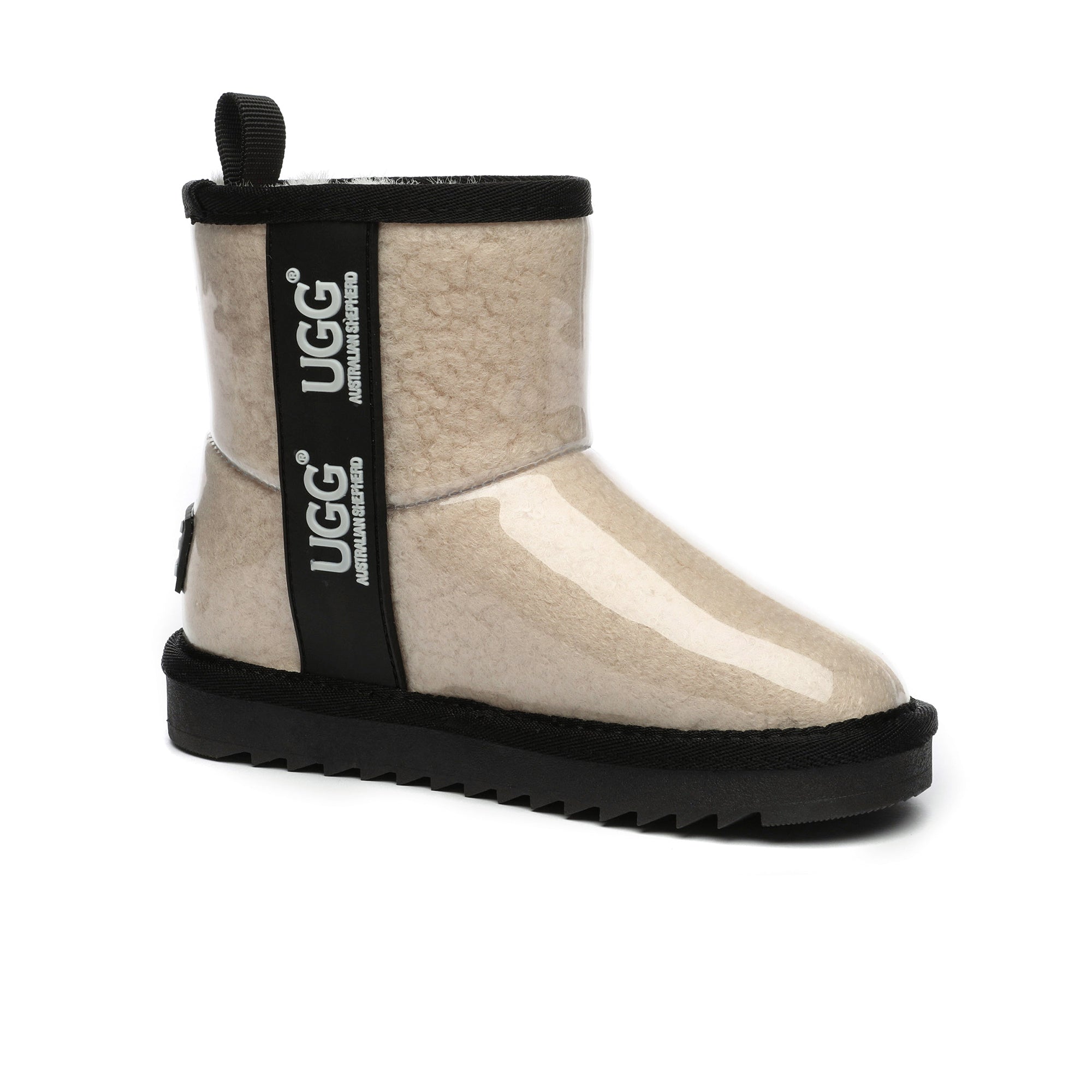 Kids waterproof UGG boots by EverUgg featuring plush lining and durable waterproof material, perfect for wet weather.