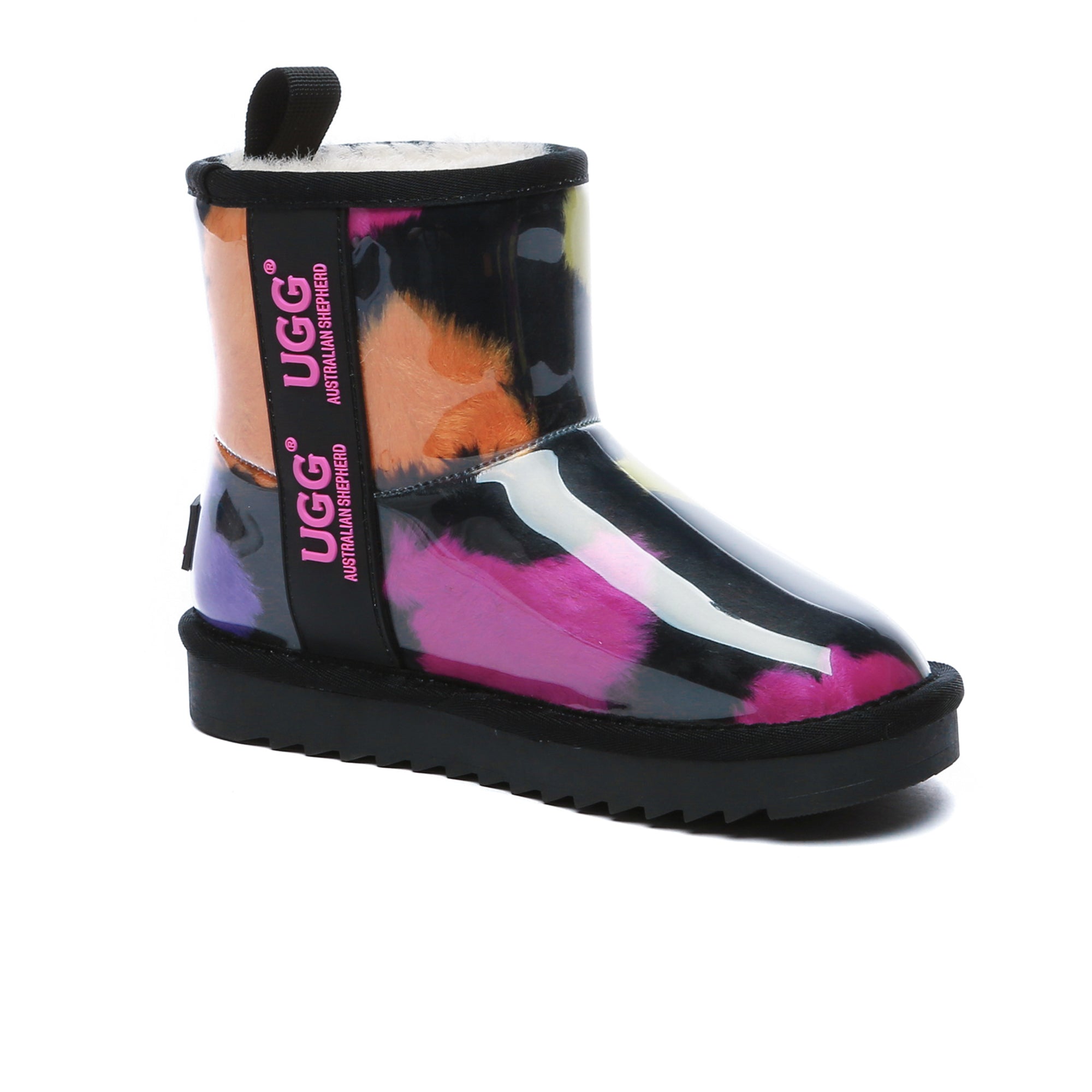 Kids waterproof UGG boots by EverUgg featuring cozy shearling lining and durable waterproof exterior for winter wear.