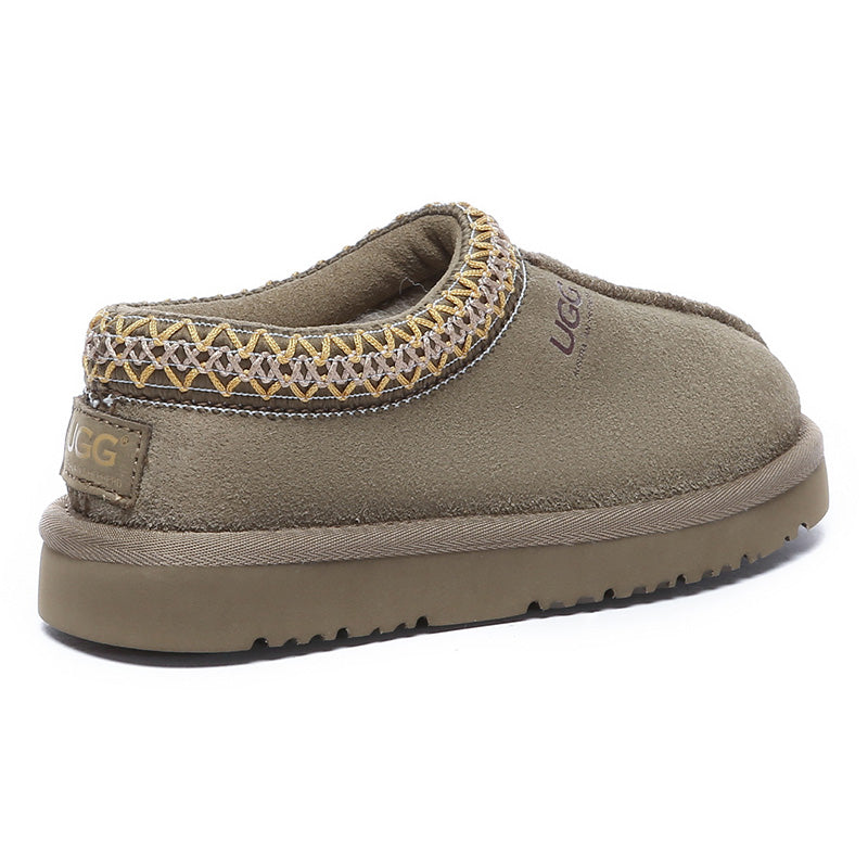 Kids' UGG slippers by EverUgg, cozy soft slippers for children with plush lining and slip-on design.