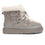 Lace Up Shearling Short Boots