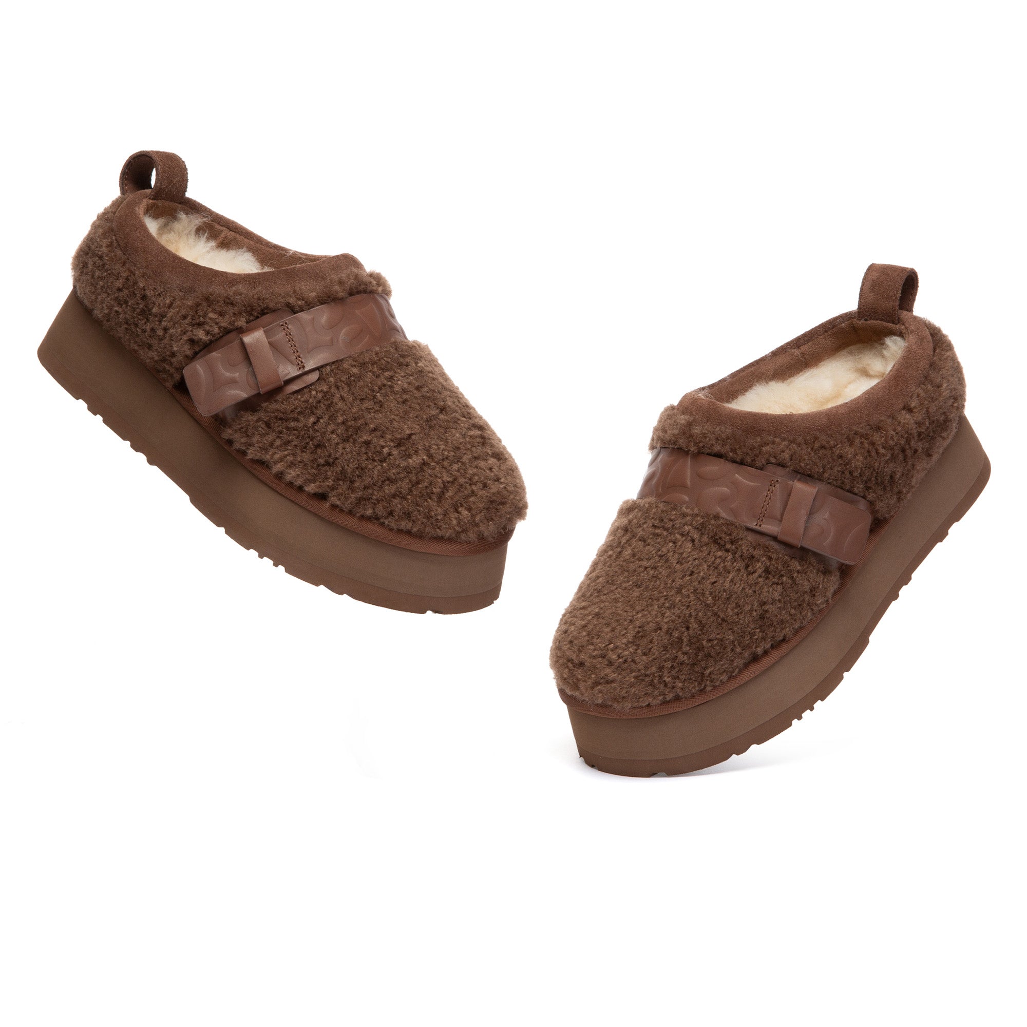 EverUgg Ultra Mini Maphie UGG slippers in soft, cozy material, featuring a compact design with plush interior for comfort.