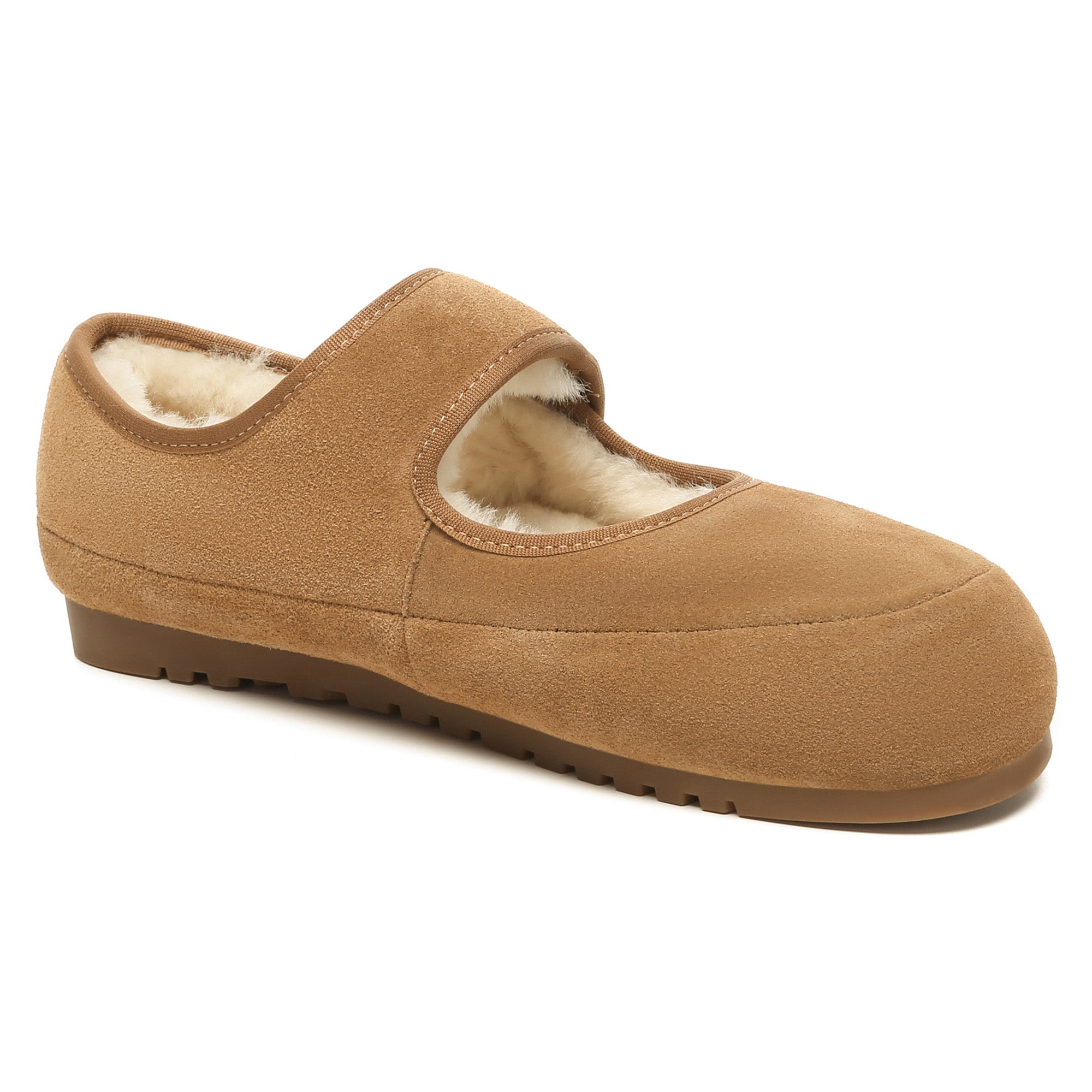 EverUgg Mary Jane strap loafer slippers for women, featuring classic UGG style with a comfortable slip-on design and strap detail.