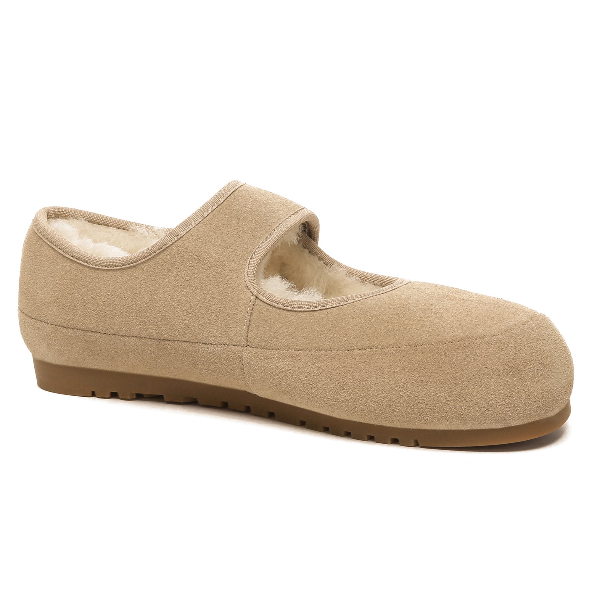 EverUgg Mary Jane strap loafer slippers for women with UGG branding, featuring a cozy slip-on design and stylish details.