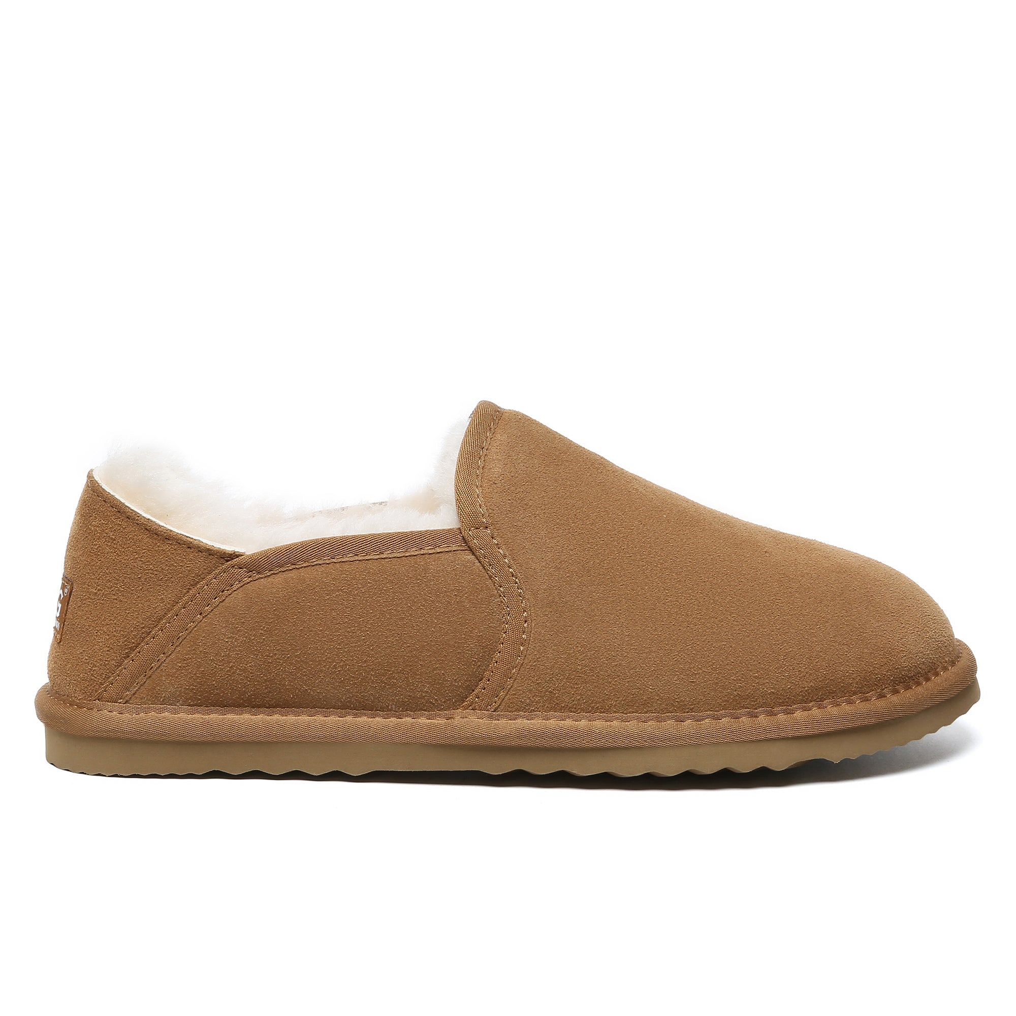 Men's UGG ankle sheepskin loafers by EverUgg featuring soft sheepskin material and classic slip-on style, perfect for cozy comfort.