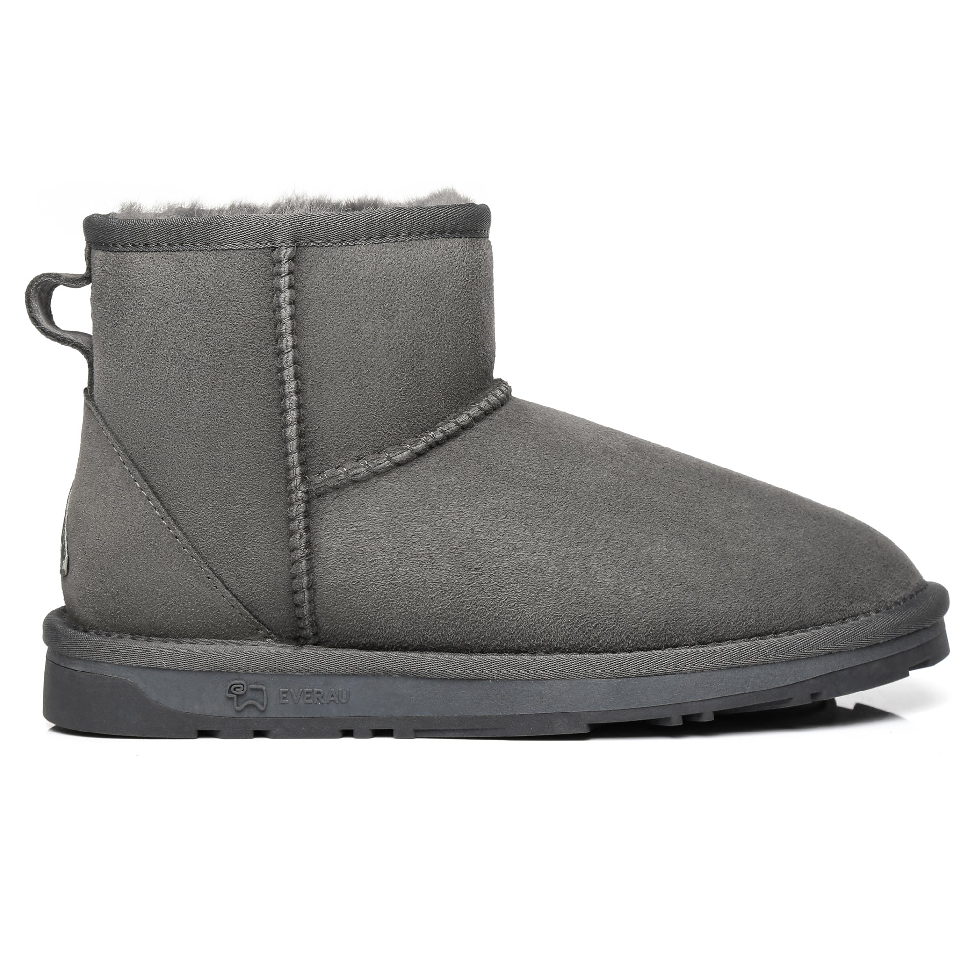 EverUgg Mini Classic Sheepskin UGG Boots for women, cozy sheepskin-lined shoes with a classic design and soft exterior.