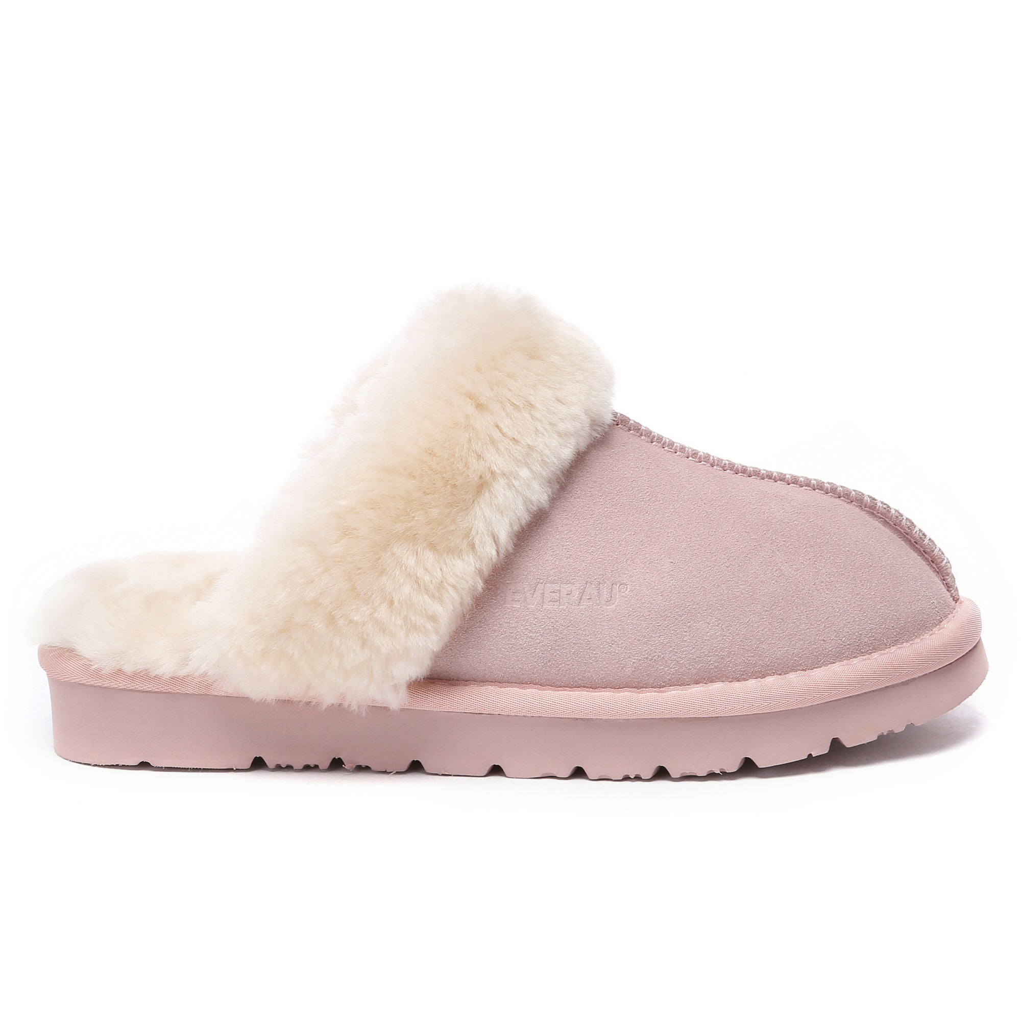 EverUgg Muffin Sheepskin Winter Slippers with plush lining and cozy design, perfect for cold weather indoor wear.