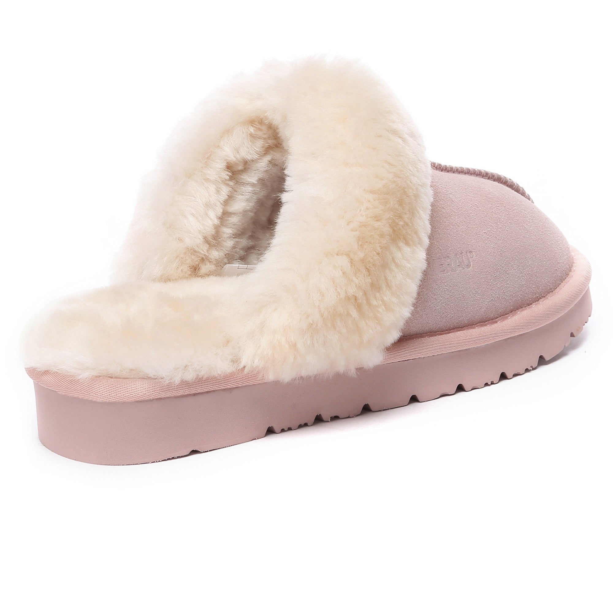 EverUgg Muffin Sheepskin Winter Slippers with plush interior and cozy design, ideal for warm indoor comfort.