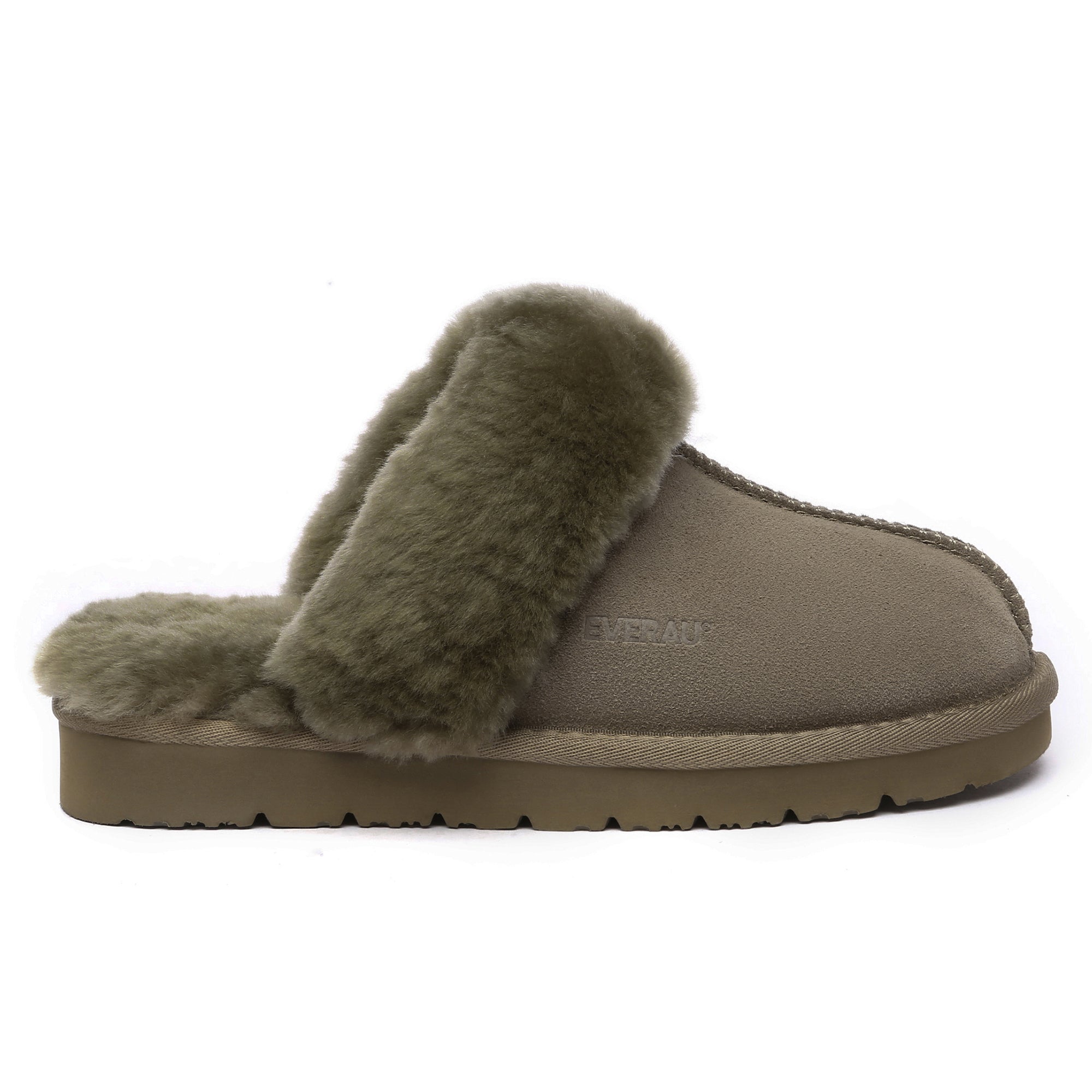 EverUgg Muffin Sheepskin Winter Slippers with plush interior and cozy sheepskin exterior, designed for warmth and comfort.
