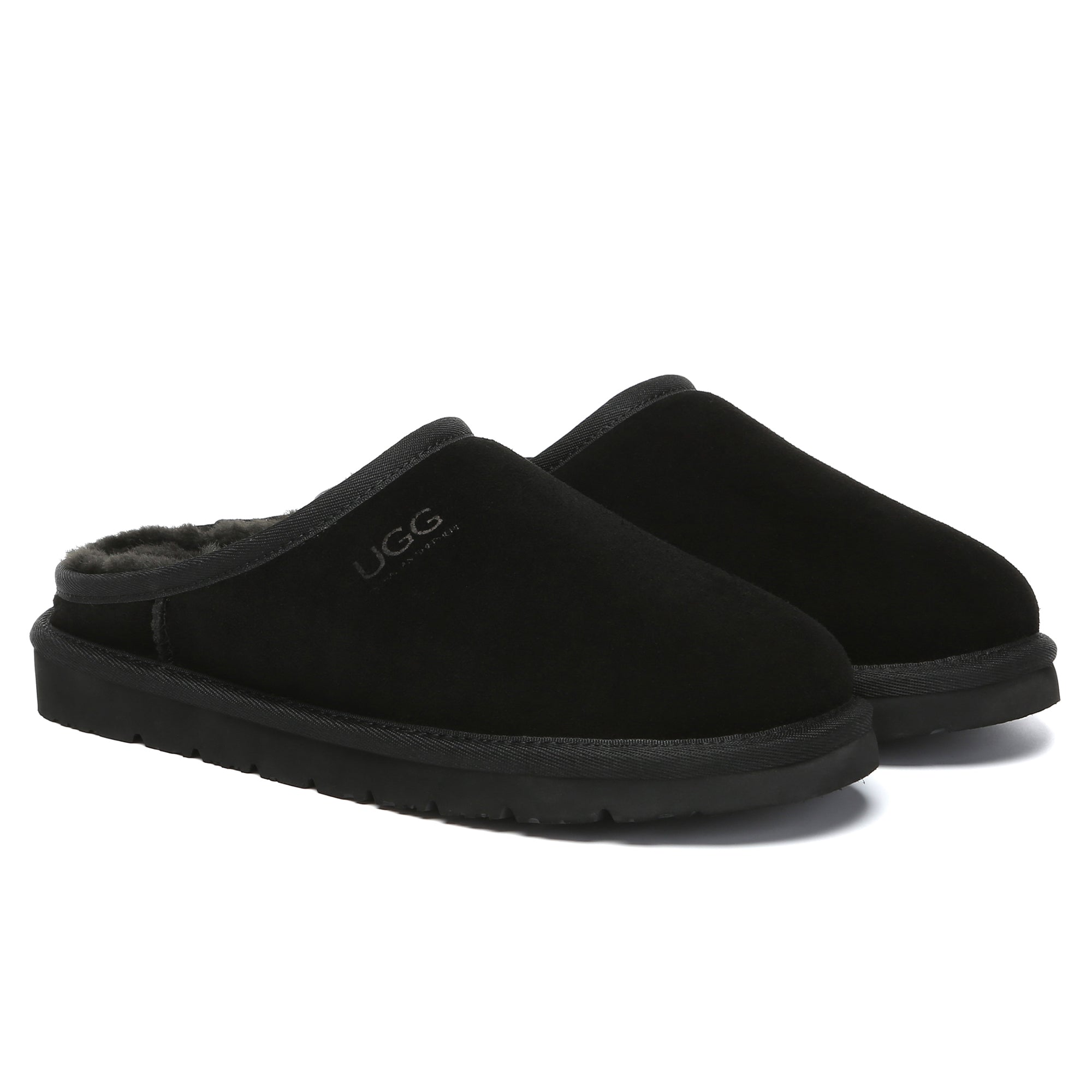 EverUgg Nano Classic UGG slippers for women, plush sheepskin-lined shoes with a cozy slip-on design and soft soles.