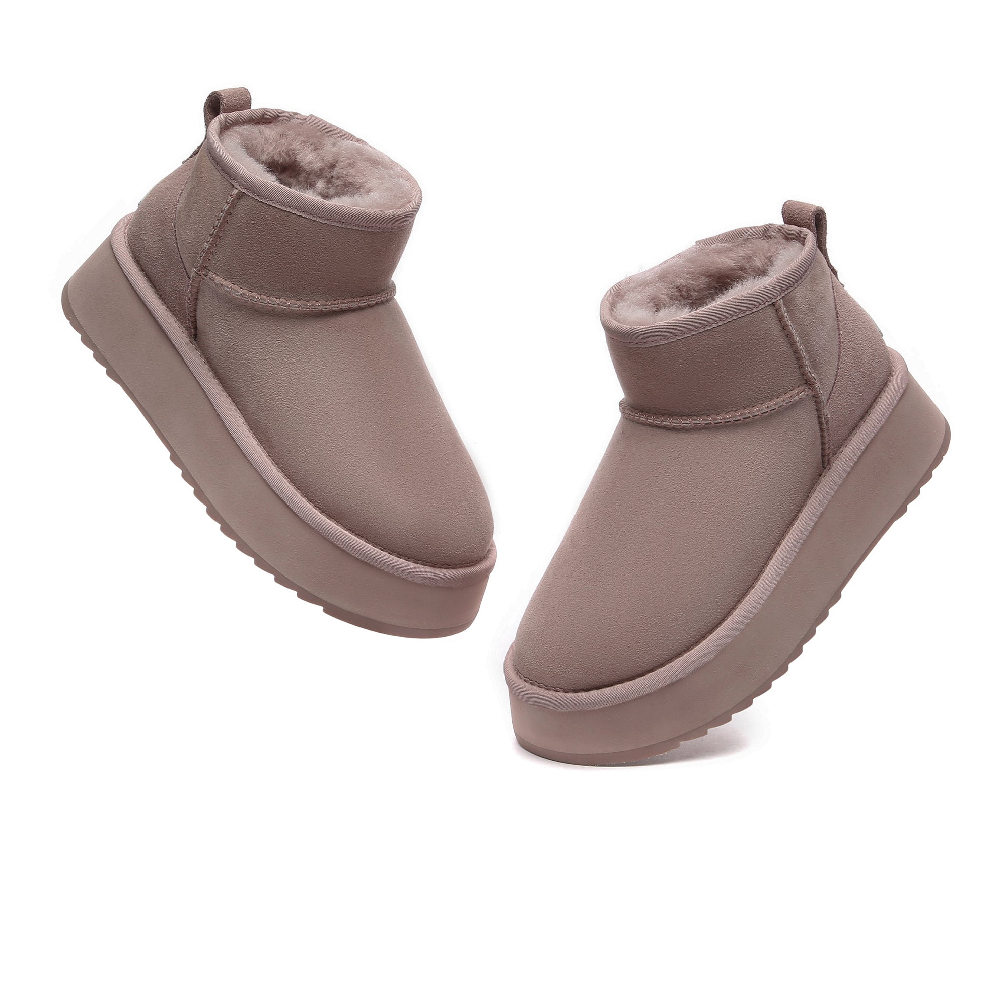 Ultra Mini Platform Sheepskin Winter Boots
