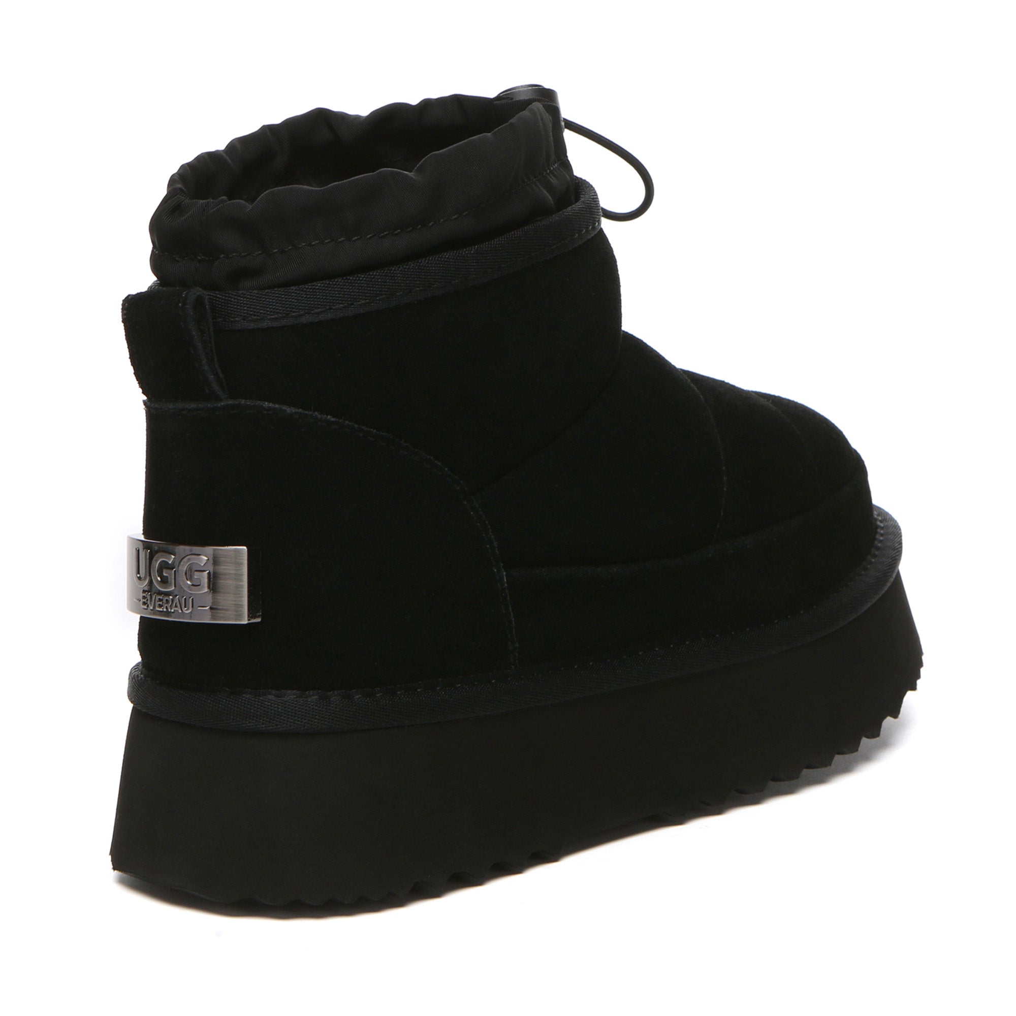 EverUgg Picken adjustable mini platform UGG boots for women, showcasing the stylish design and comfortable fit.