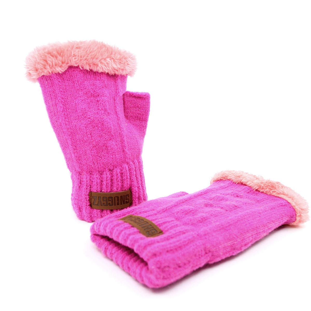 Snuggyz® Ultra Plush Fingerless Gloves