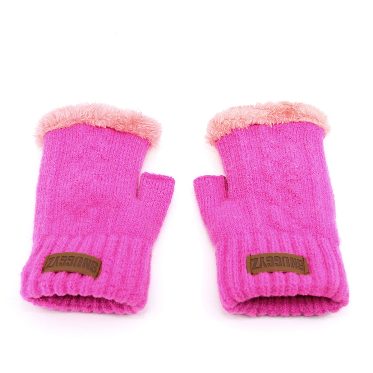 Snuggyz® Ultra Plush Fingerless Gloves