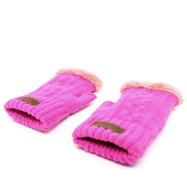 Snuggyz® Ultra Plush Fingerless Gloves