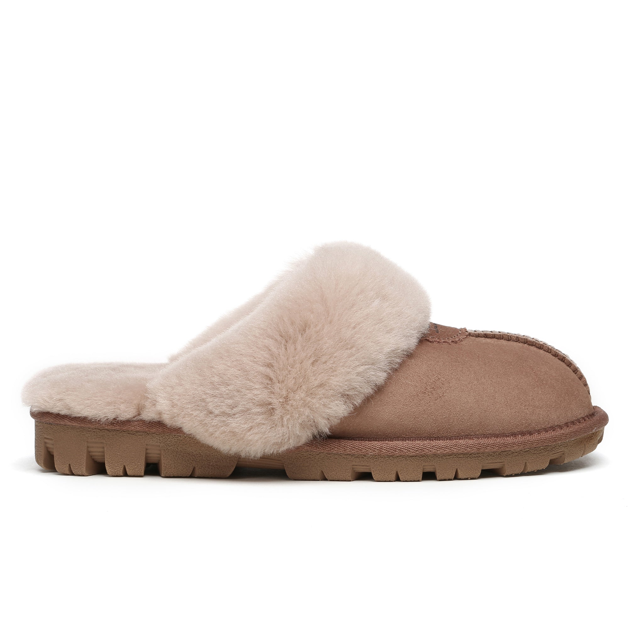 EverUgg premium anti-slip slippers for women with cozy, soft interior and durable rubber sole, ideal for indoor comfort and safety.