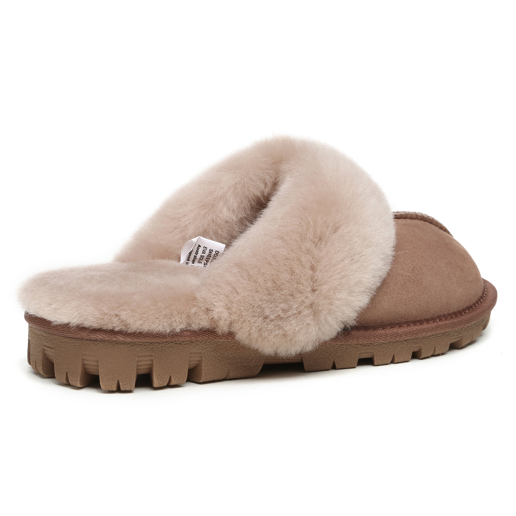 EverUgg premium anti-slip slippers for women with soft plush interior and durable rubber sole, cozy and safe indoor footwear