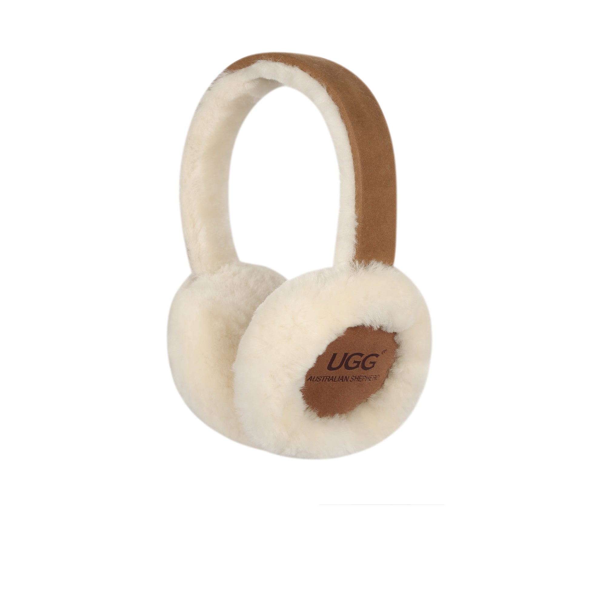 EverUgg premium foldable earmuff with soft, plush material and adjustable headband for comfortable winter wear