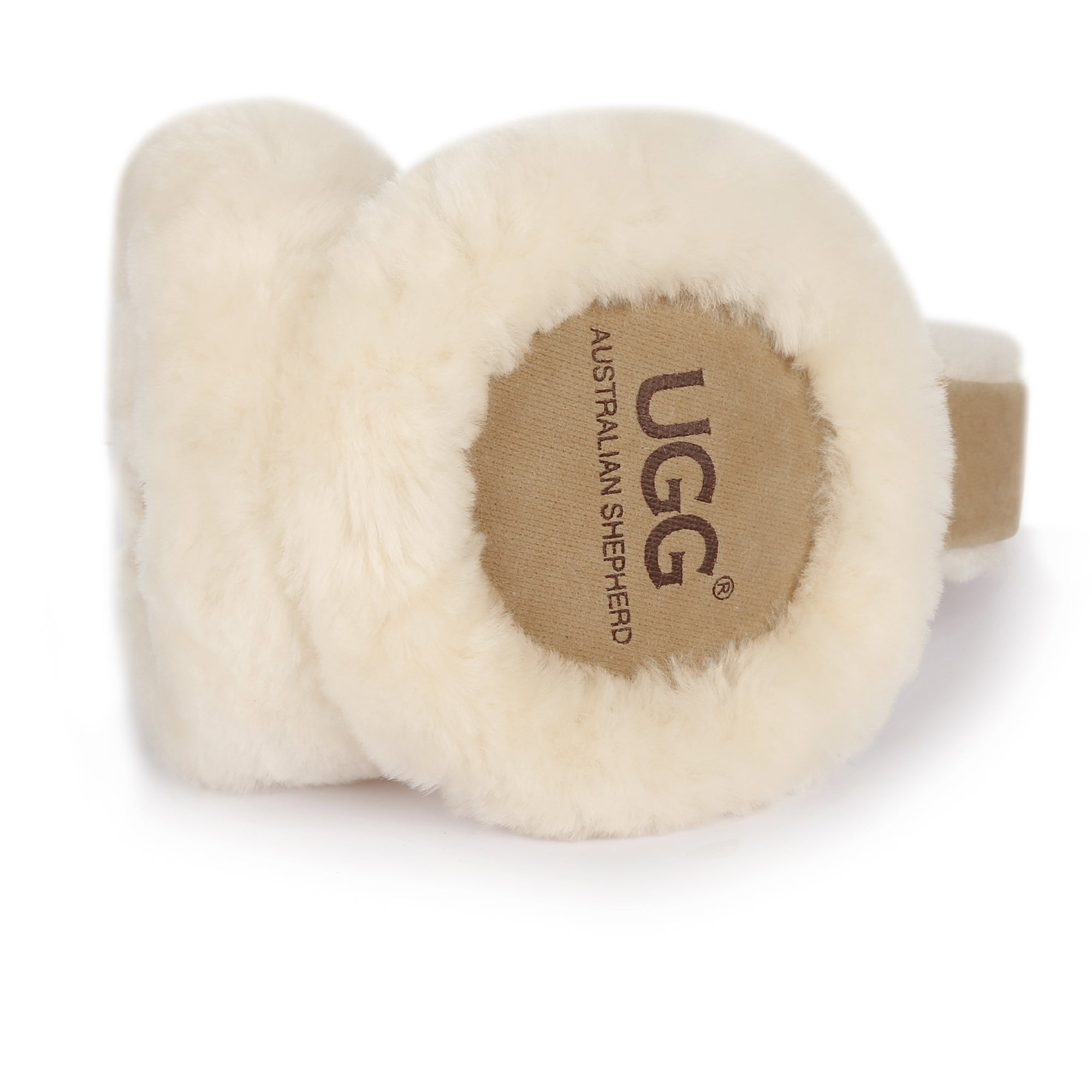 EverUgg premium foldable earmuff showing soft, plush interior and stylish design for cold weather warmth and comfort.