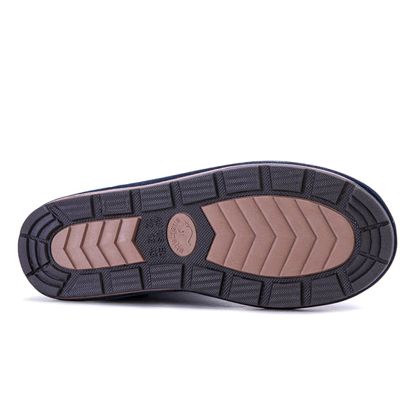 Navy Auzland classic Australian-made UGG boots for women, showcasing cozy sheepskin interior and stylish short design.