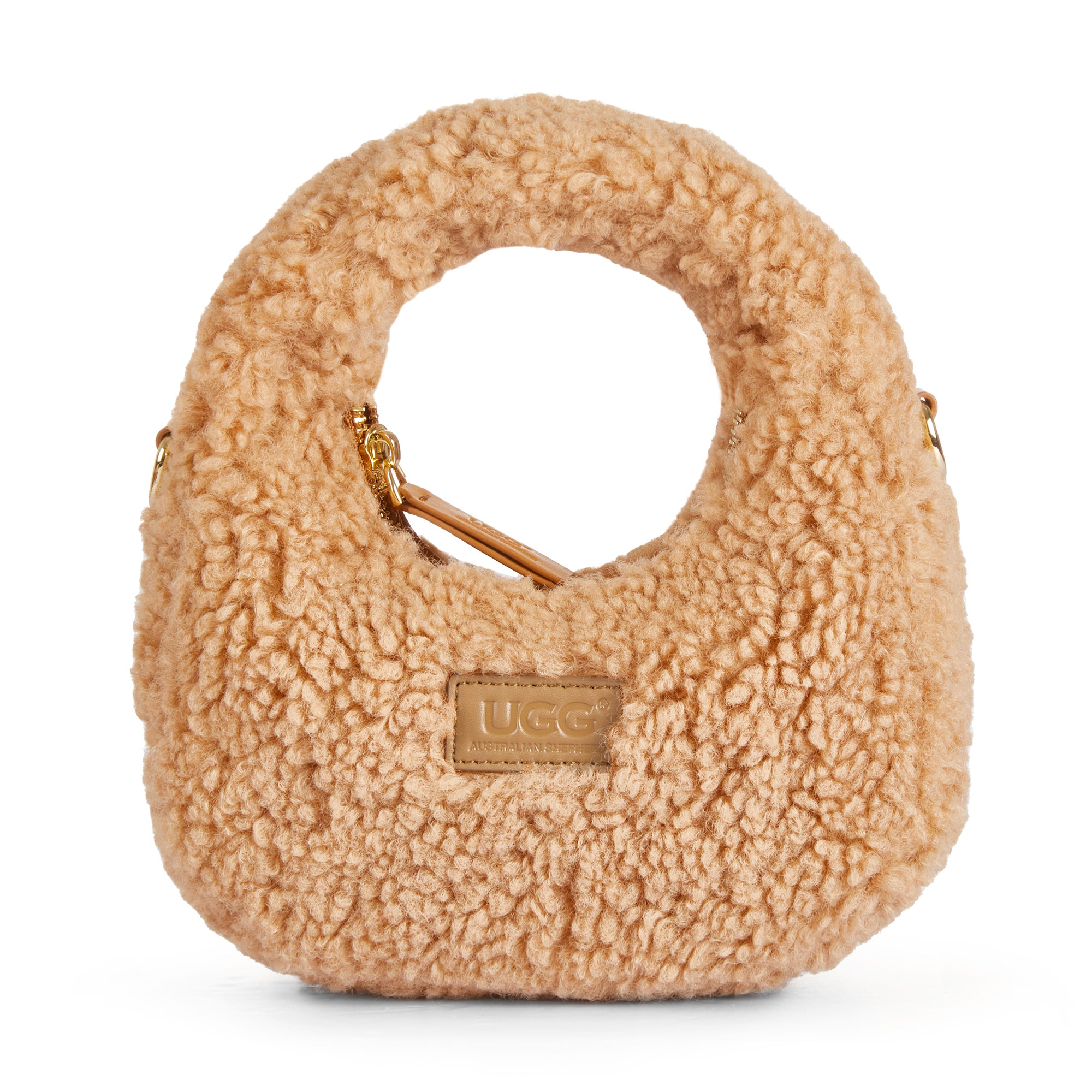 EverUgg Premium Teddy Handbag with soft plush exterior and stylish design, perfect for casual or chic outfits.