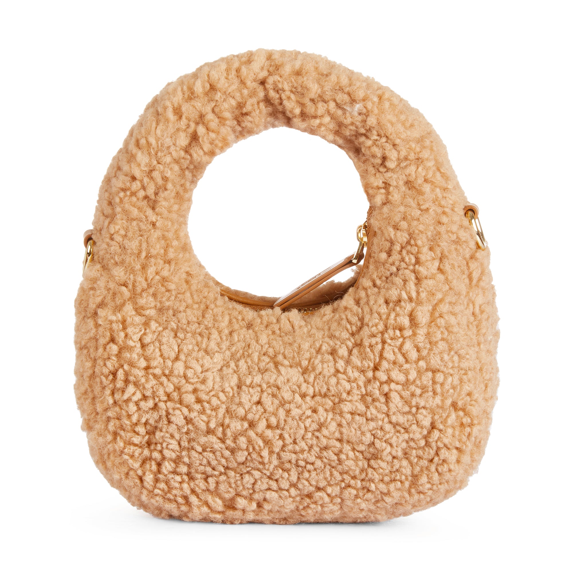 EverUgg Premium Teddy Handbag with soft plush exterior and spacious interior, stylish accessory for everyday use.
