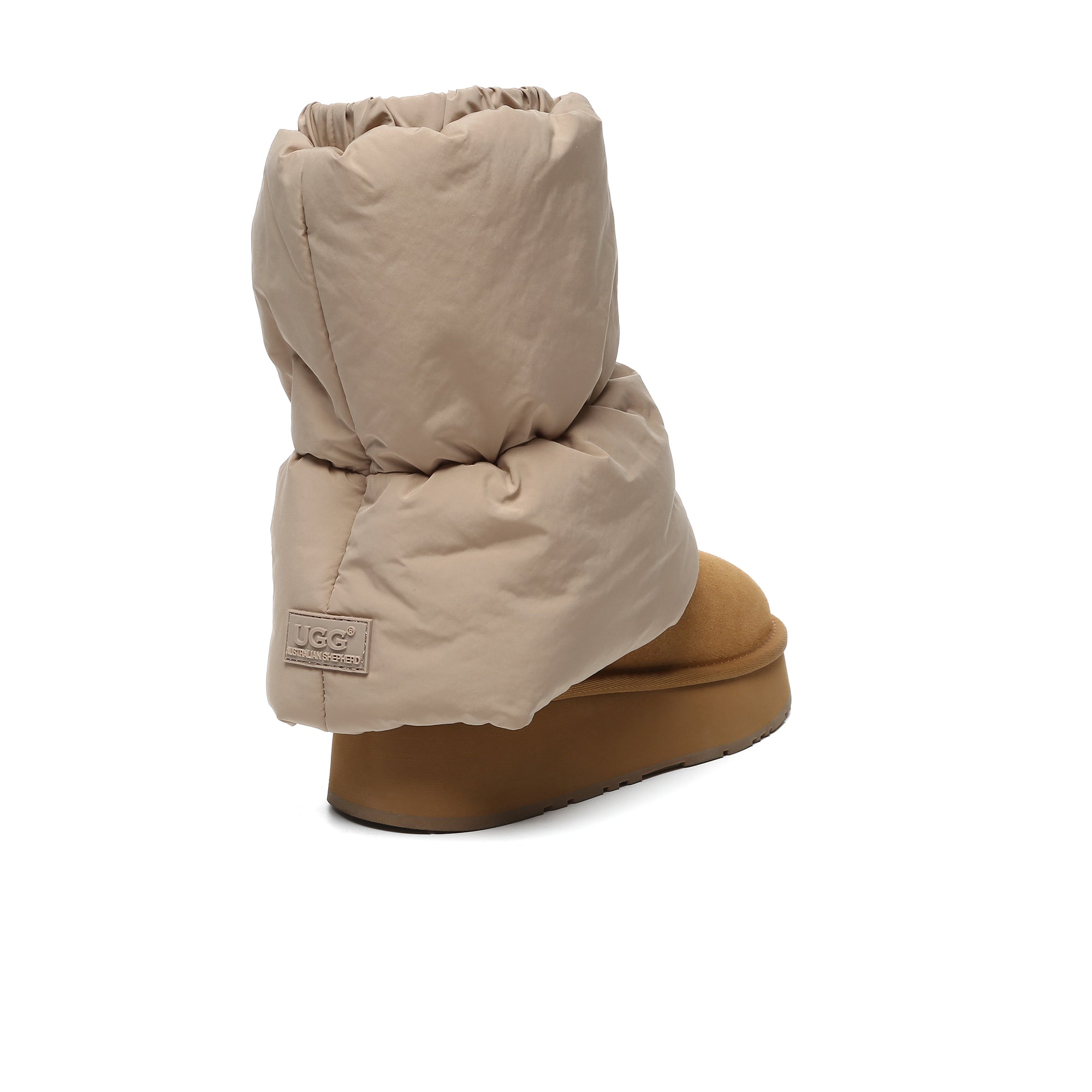 EverUgg Puffy fleece leg warmers socks featuring soft, cozy fleece material and a stylish puffy design for added warmth and comfort.