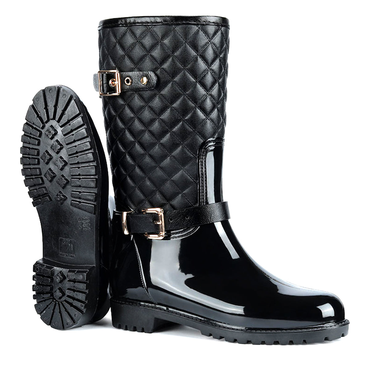 Calypso Fashion Tall Gumboots Waterproof Boots